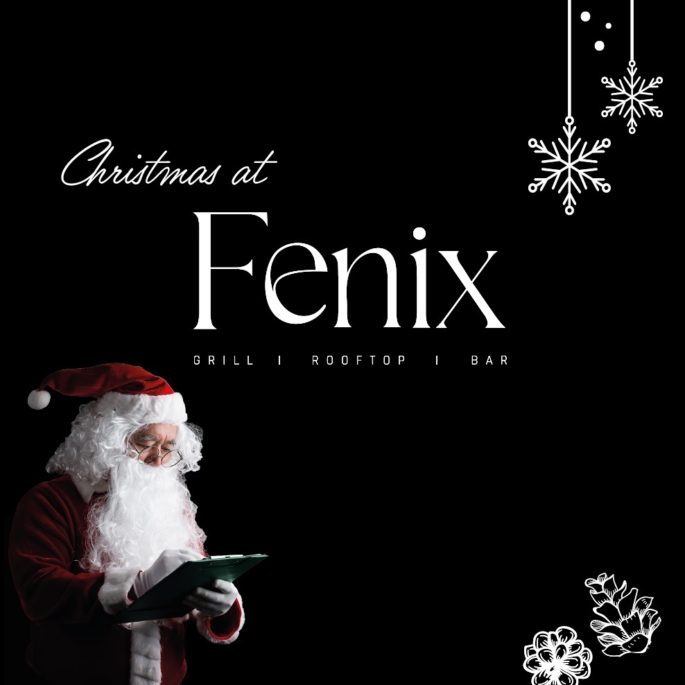 Christmas at Fenix!
Lasst euch von unserem festlichen Menü verwöhnen, perfekt für Firmenfeier, Familenfeste oder mit Freunden.
Euch erwartet ein köstliches ausgewähltes 3 Gänge Menü.
1.Gang Vorspeise
Burrata-Salat
mit Rucola, Kirschtomaten und Basilikumöl
2.Gang Hauptspeise (Auswahl)
1. Rinderfilet
mit Drillingskartoffel-Püree & Gemüse
2. Teriyaki-Lachs
mit Basmatireis
3. Hausgemachte Tortellini
mit Käsefüllung & Pilzen in Paprikasauce
3.Gang Dessert
Schokoladen-Soufflé
mit flüssigem Kern und Vanille-Eiscreme
Das Fenix-Team freut sich auf Ihren Besuch!
Reservierung unter:
📞07822 7889994
🖥️ www.fenix-rust.de