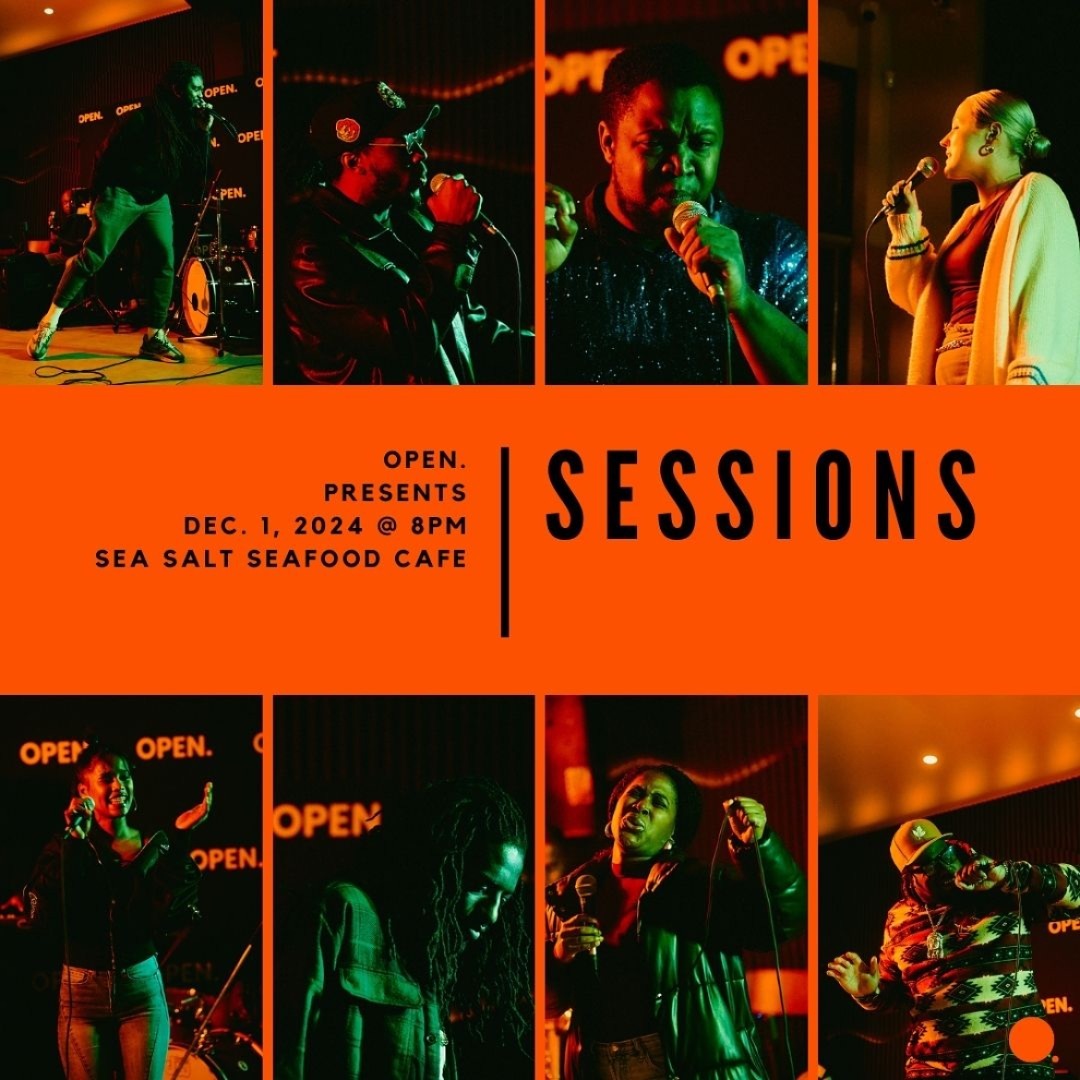 You can’t knock their hustle !
SESSIONS returns December 1, 8PM
Take the opportunity to come out and support local artist as OPEN. continues to build out the creative community in Durham Region. You don’t wanna miss !
This is our 5th instalment of SESSIONS and so far we have been blessed with Award-Winning musicians and producers in the building, helping curate the vibes. The atmosphere and vibes menu by @seasaltseafoodcafe makes this THE BEST evening outside for music lovers.
Live Band // DJ // Live Recording // Good Vibes !!
Free RSVP ~ link in bio
Performers ~ Send music to info@thatopenspace.com