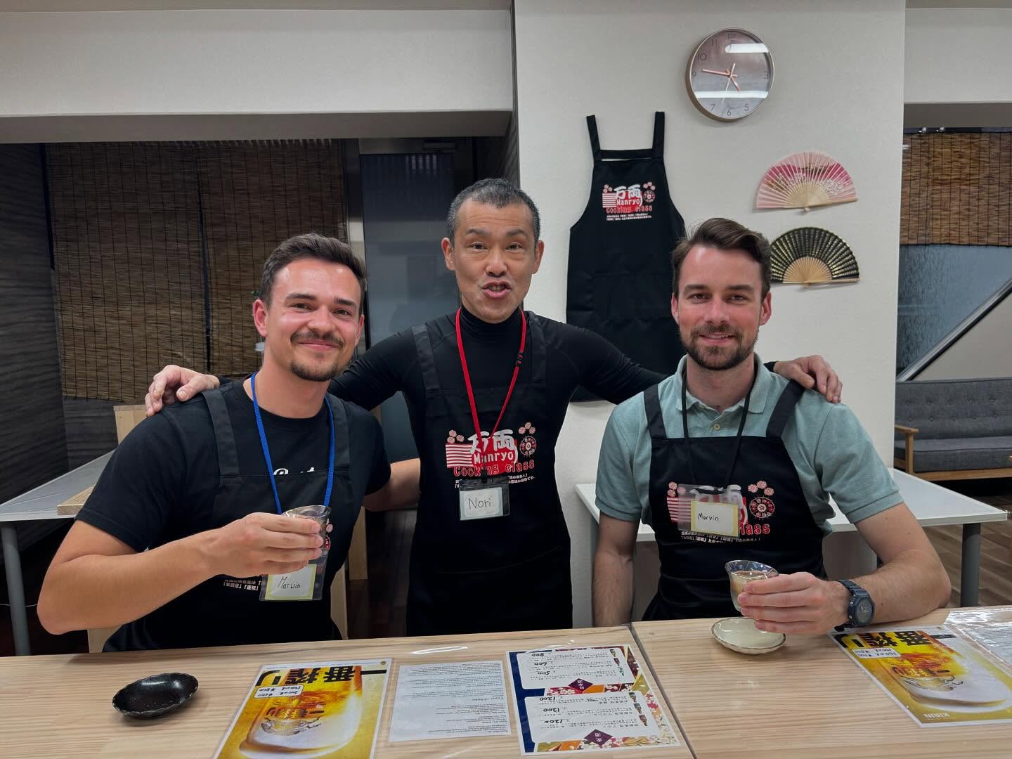 All three of them are handsome guy from Germany.
#RamenKyoto
#MakeRamenKyoto
#Cookingclasskyoto