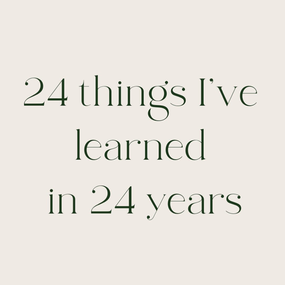 24 years on this earth. Still learning as I go, and excited to continue the journey. 🫶