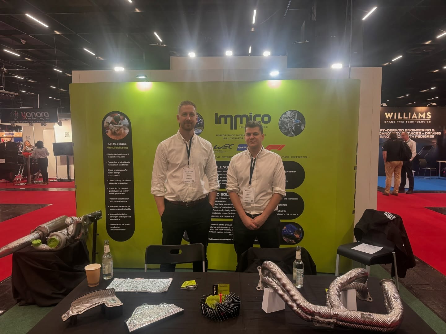 Awesome time in Cologne, Germany 🇩🇪 last week for the @pmwexpo
Was great seeing familiar faces and also meet new ones. Exciting to hear about possible projects which can benefit from our premium thermal management solutions.
To top it off eating steaks and pork knuckle all week went down well 👌🏻
Drop us a message to see how we could support you with thermal management
📩 info@immico.co.uk
📲 DM
☎️ 01923 275162
#pmw #professionalmotorsportworldexpo #motorsport #thermalmanagement