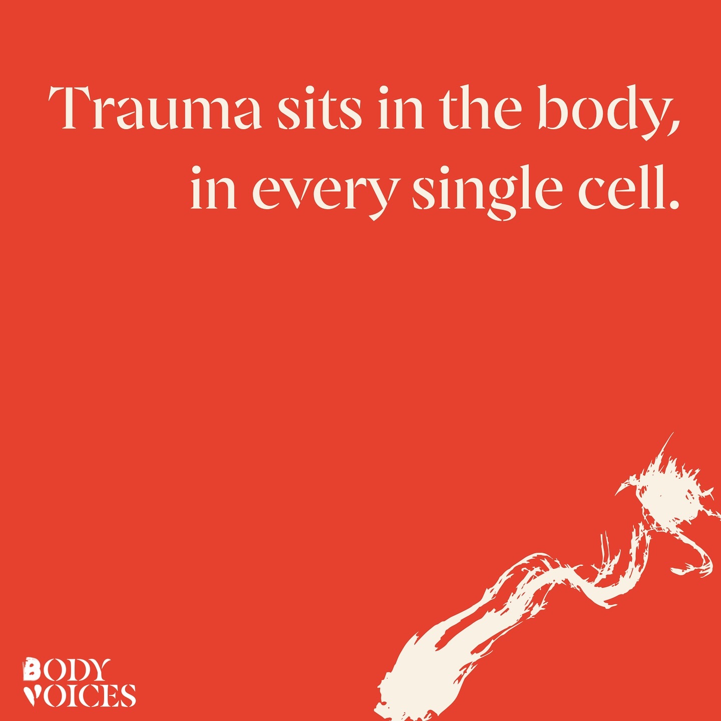 Trauma sits in the body, in every single cell. If we want to overcome our traumas, we need to work with the body.
The part of the brain storing trauma cannot be reached via language. That’s why speaking therapy is always useful to understand what happened and happens to us, and needs to be accompanied by body-oriented trauma-releasing and healing ways of working if we want to integrate trauma and overcome it.
To do so, we offer a variety of different workshops methods, such as breathwork, singing & toning work, movement & dancing work, clay field work, and meditation. Furthermore, Eva, artist and creator of Body Voices, creates a huge piece of art with all participants, to raise awareness about sexual violence. As trauma and healing processes are influenced by culture, we adapt the portfolio of workshops depending on the location.
Check our website to learn more about the workshops offered - we will share more about the workshops and offer practical tips soon.
#bodyvoices #somatic #somatichealing #trauma #traumahealing #support #empowerment #empowerwomen #awareness #community