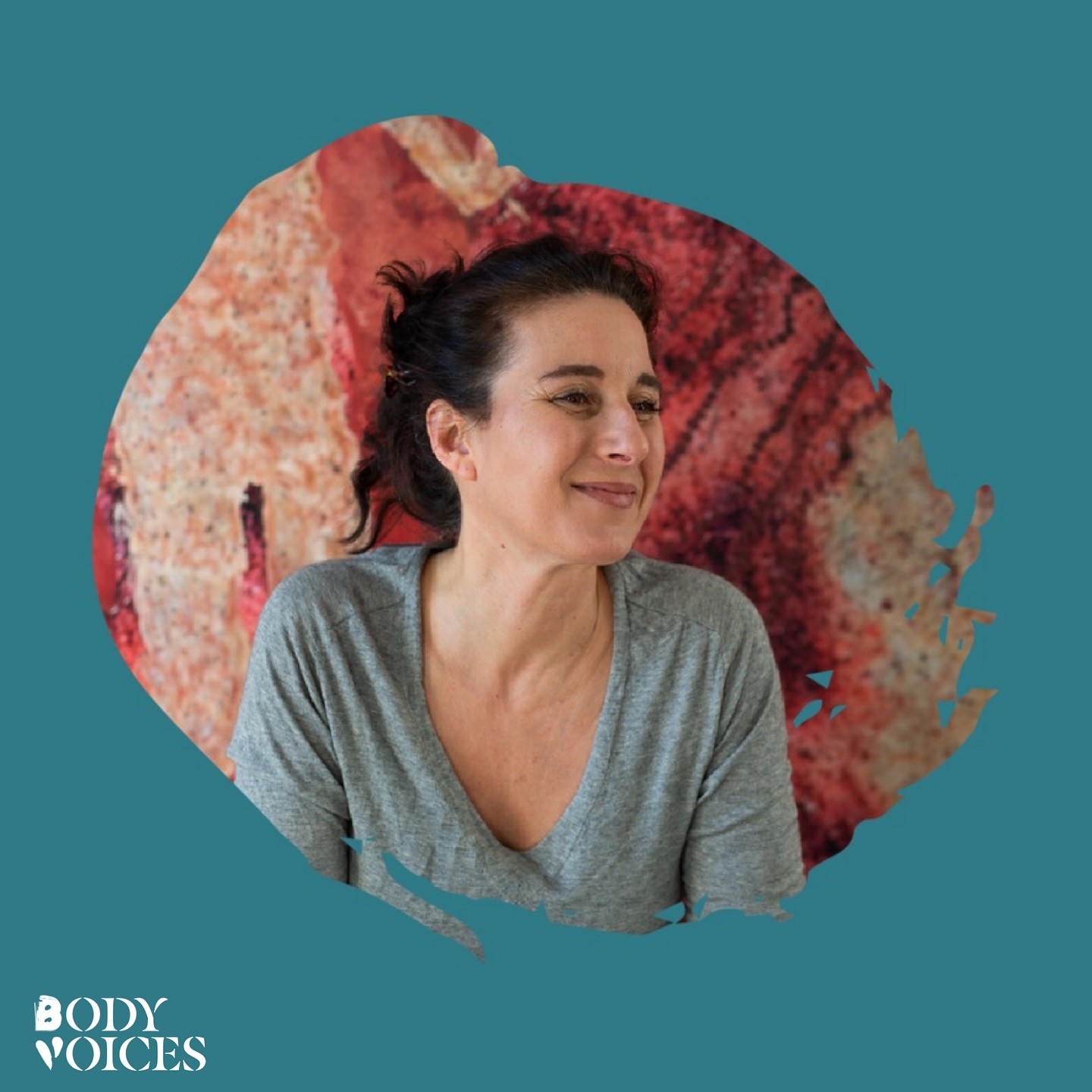 Get to know the creator of Body Voices, Eva Michielin!
Eva is an artist and founded Body Voices to offer other survivors of sexual violence a safe space to overcome physical trauma by exploring body-oriented trauma workshops. She uses her art to raise awareness about sexualized violence.
Eva’s half-sister today says two things about Eva as a child: firstly, she was obsessed with colours, painting and nature. Secondly, she had an extreme sense of justice and was prepared to fight for it. Check our website to learn more about Eva’s story.
To discover Eva’s art, follow her on Instagram @eva_michielin