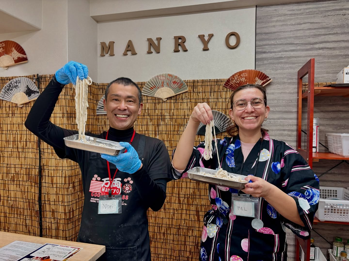.
Thank you for joining us Mel🥰
Kyoto cooking class has two classes
1) Udon class
2) Ramen class
Let’s check link from our bio✨
#japan #kyoto #japanesefood #cookingclass