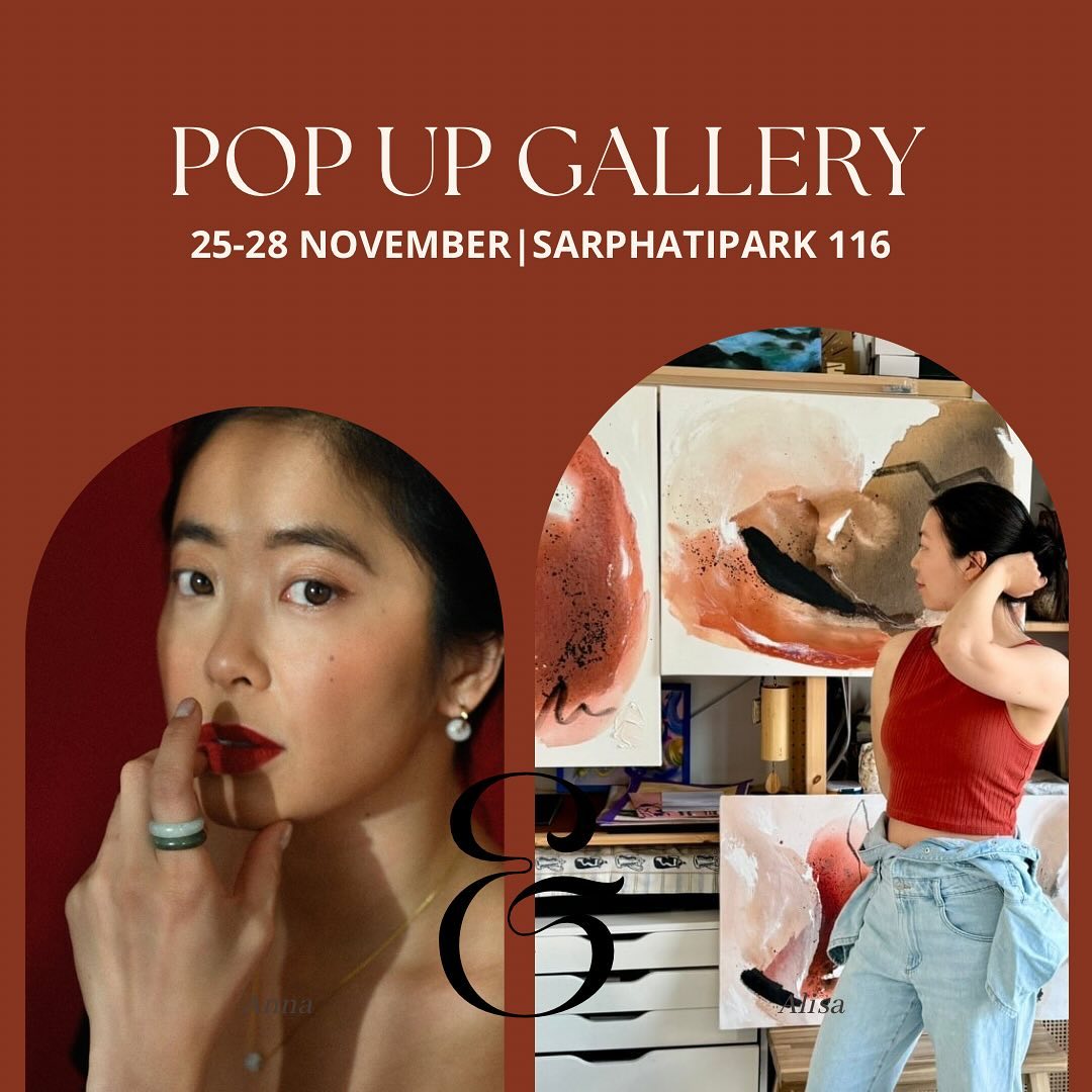 SURPRISE! I am invited as a guest artist @maylijewels pop up shop in Amsterdam ✨
In combination with her beautiful fine art jewelry there will also be a pop up gallery where a few curated pieces from my newest collection of abstract works will out on display for the first time! ✨
❤️ @studiosarphaat Sarphatipark 116
🧡 25-28 November
🤎 14-20:00
#abstractpainting #popupshop #popupgallery #amsterdamartist