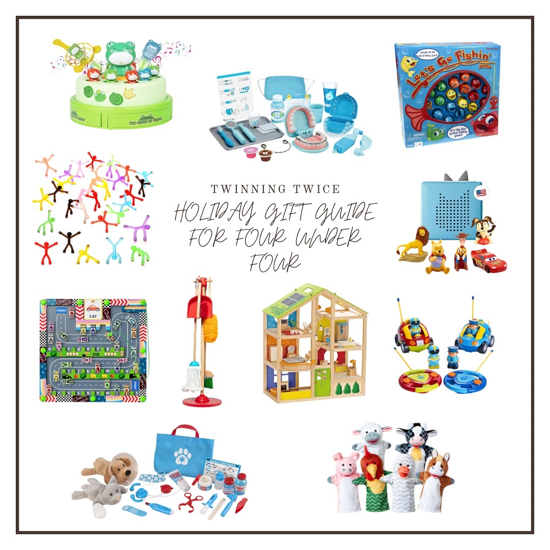 Looking for the perfect holiday gifts for families with 4 under 4? 🎁 From practical must-haves to fun toys that will keep little ones entertained, I’ve rounded up my top picks to make the season magical and manageable. Check out the full gift guide now at twinningtwice.com! ✨
#TwinningTwice #HolidayGiftGuide #4Under4 #TwinMomTips #twins #twinstagram #twinsofinstagram #twinningtwice