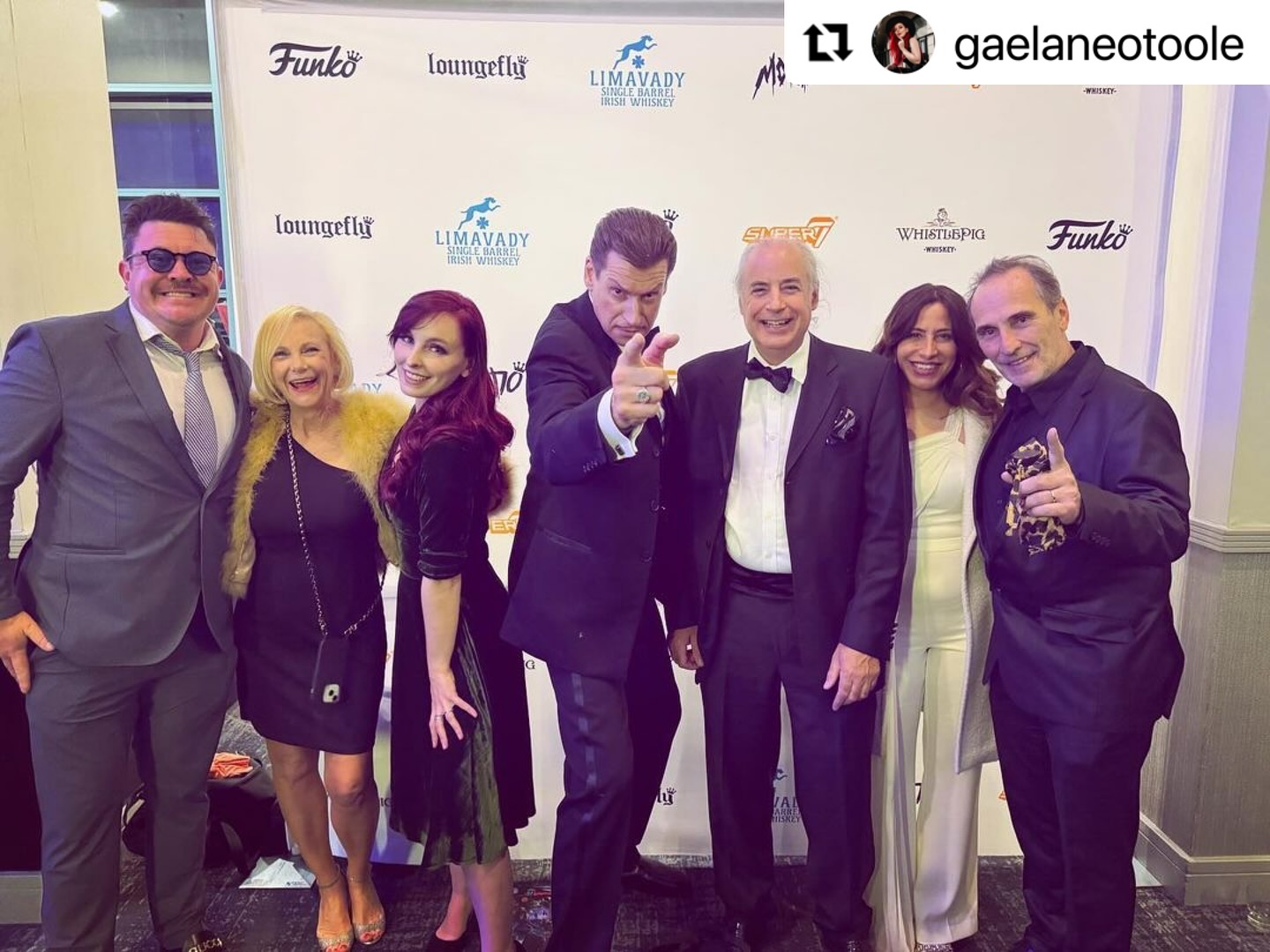 #Repost @gaelaneotoole with @use.repost
・・・
What a night at the @saturnawards 🎬💫
Hosting friends and celebrating incredible people 🏆
.
@paulajhart56 @jimhickox @topperquinn @pitof_ @chidemalie
.
.
.
.
.
#saturnawards #awardseason #hollywood