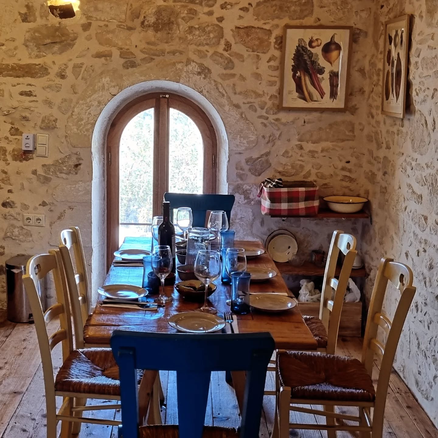 Brunch at Blue Daisy House