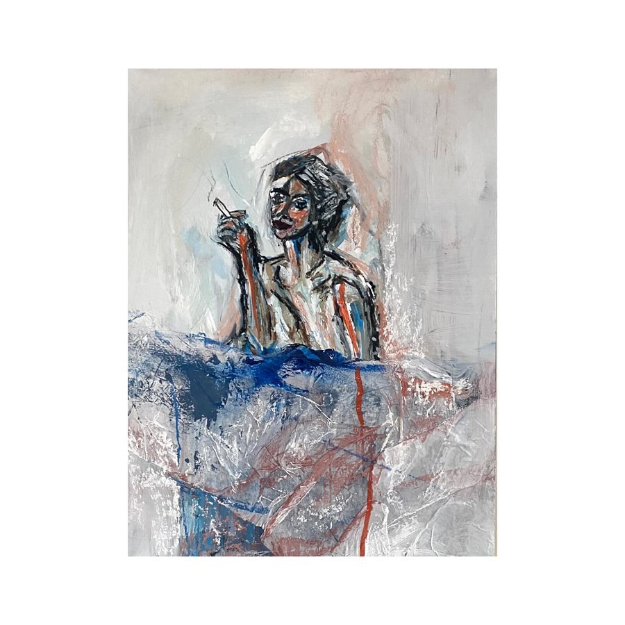 #abstractexpressionism #acrylicpainting #contemporaryart #artoninstagram #20x30cm