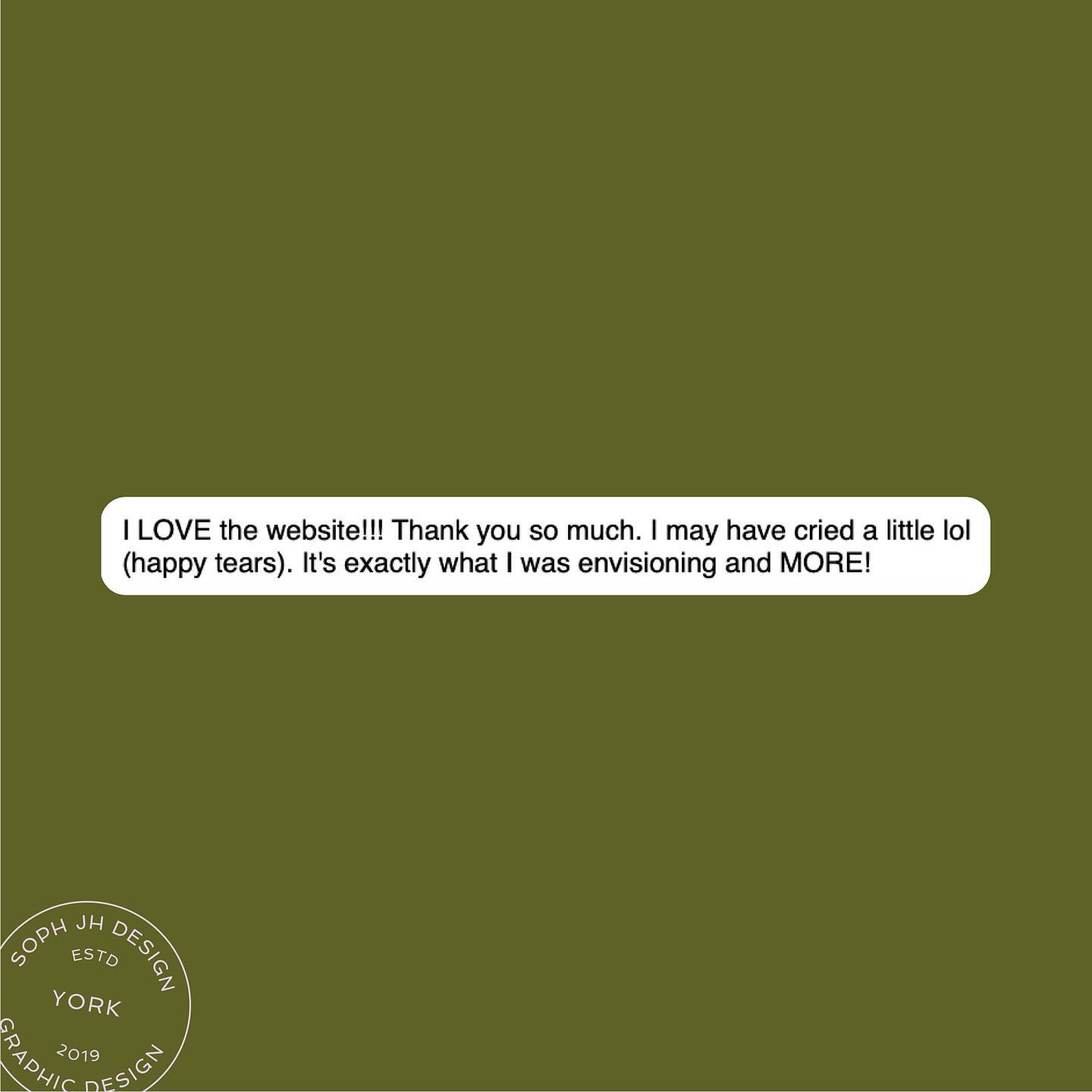 Happy tears for a happy client🥲
“Sophie created my website and I am so impressed with her work and customer service. She exceeded my expectations, the website is everything I wanted and more! I will be using her for any of my website needs going forward and recommending her to others!”
A recent review⭐️ from Emily @painexplained_tms
Emily had such a clear vision for her brand identity and I had the pleasure of bringing the vision to life through the Pain Explained website. With the aim to share Emily’s story and highlight her new program- the website feels personal, calm and tells its own story📚
Take a look in full detail via the link in my stories.
Ready to tell your own story? Let’s chat.
#websitereview #clientreview #clienttestimonial #websitetestimonial #websitereview #websitedesigner #wix #wixwebdesign #wixwebdesigner #webdesigner #webdesign #designagency #brandidentity #smallbusiness #smallbusinessuk #smallbusinesswebsite #femaleentrepreneur #coachingwebsite #healthcoach #healthcoachwebsite #healthwebsite #websitetemplate #websitetemplatedesign #readymadewebsite #diywebsite #webdeveloper