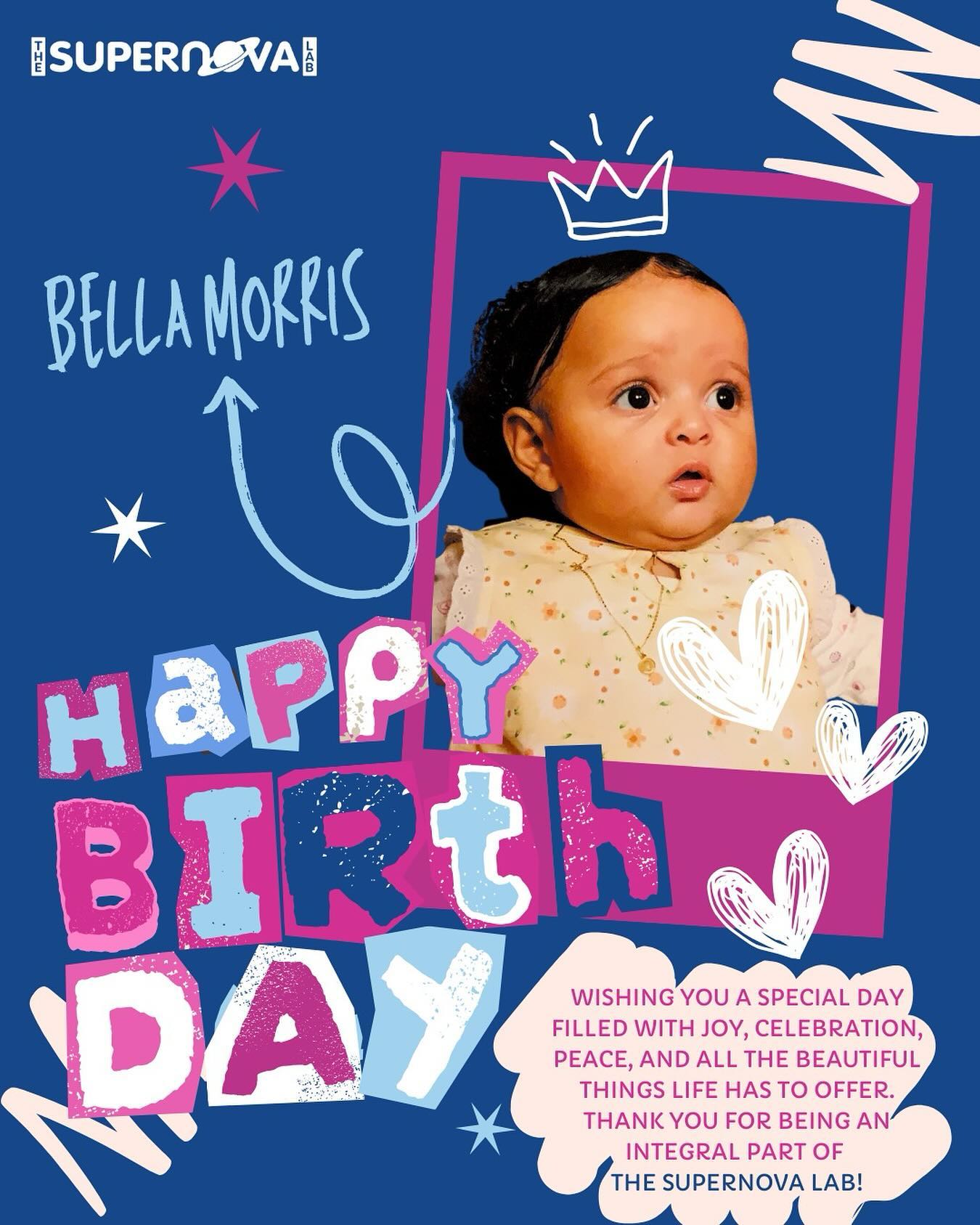 Sending a very special Happy Birthday to one of our wonderful lab members!!! 🎉 🥳 @bellaamaryyy