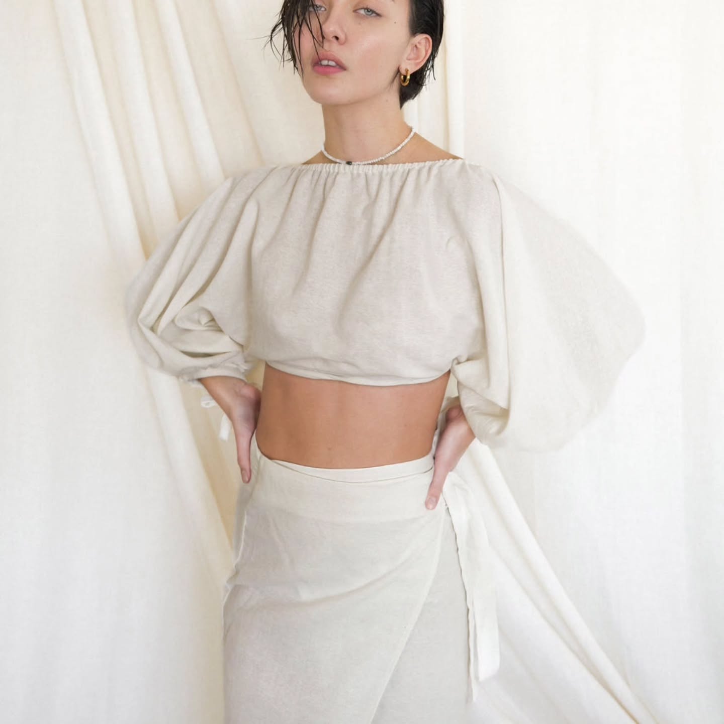 Embrace elegance and comfort with this stunning open-back top, designed to flatter every body shape effortlessly.