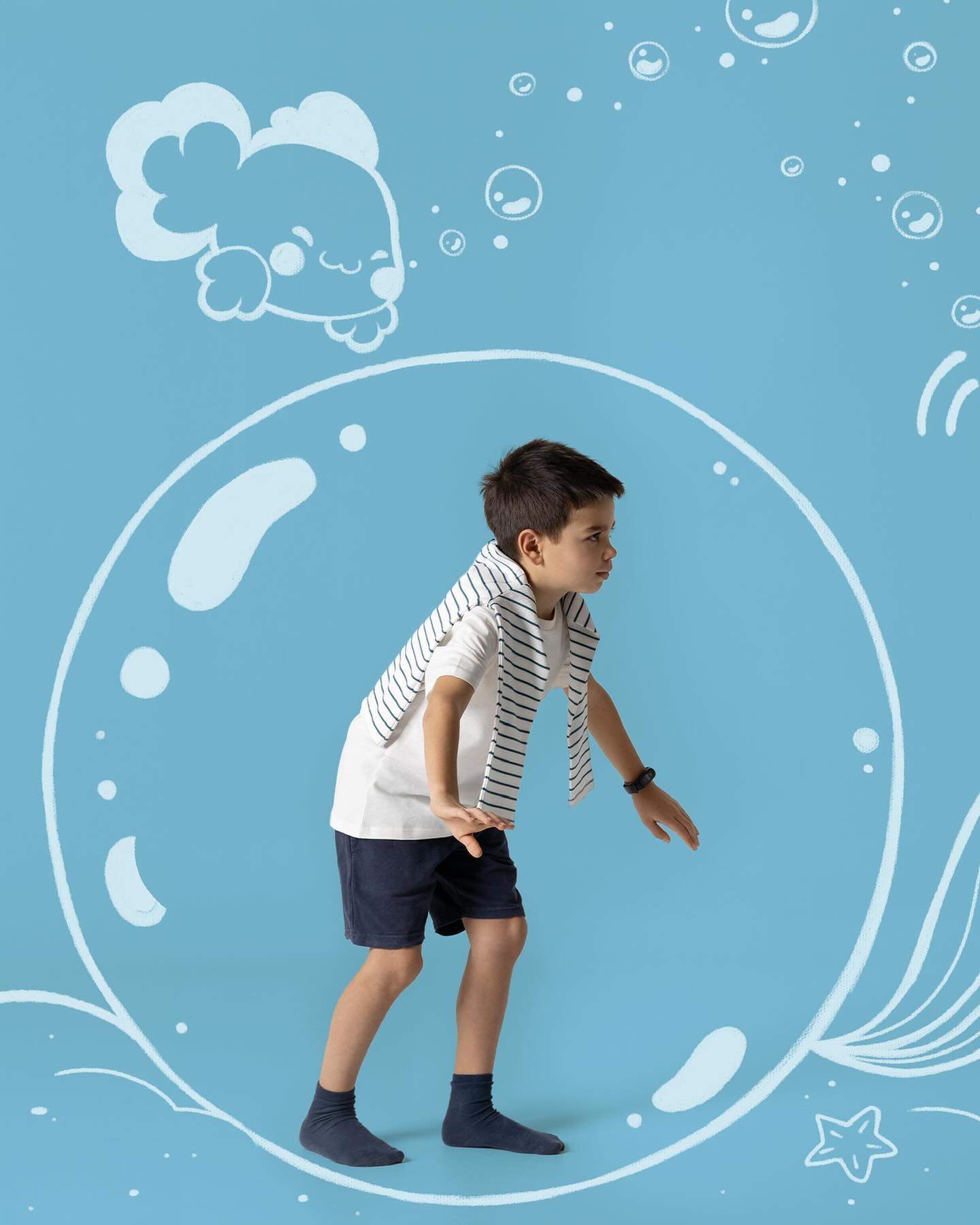 ¡Acompaña a Kiel en esta aventura bajo el mar con la colección Ocean de Sumsun! 🌊🦀 Rodeado de criaturas marinas como Tuga la tortuga y Crabby el cangrejo, cada día es una nueva oportunidad para sumergirse en la diversión acuática. 🐢💦 ¿Listo para explorar el océano con tus gafas Sumsun? 🕶️🌟 #SumsunOcean #oceano #ocean #Summies #SummiesOcean #ilustration