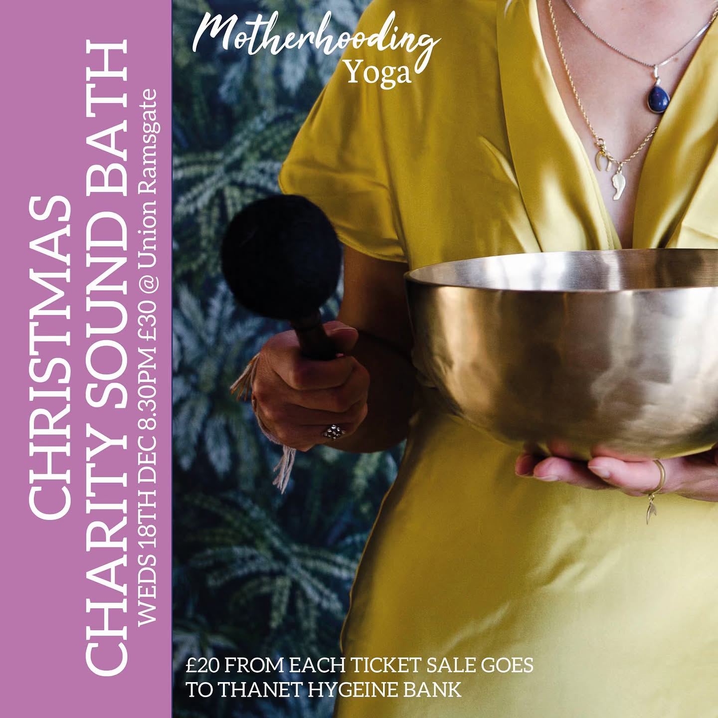 SOLD OUT! Thank you to all who have supported this wonderful charity event.
We have teamed up with one of our favourite charities @thbthanet and the lovely Nicole @margateyoga to bring our Xmas Charity Sound Bath back to our favourite space @unionramsgate followed by Prosecco at our favourite cozy pub @bedfordinnramsgate
£20 from each ticket sale will go to help vulnerable families through Thanet Hygeine bank. 💖💖
#charityevent #soundbath #relax #christmas #soundhealing