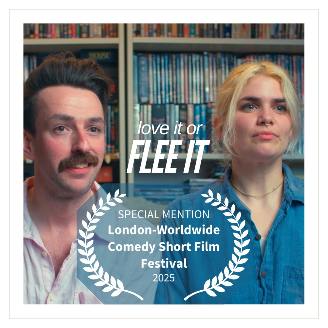 Thank you London-Worldwide Comedy Short Film Festival for the Special Mention! <3 Love It or Flee It (Link in bio!)