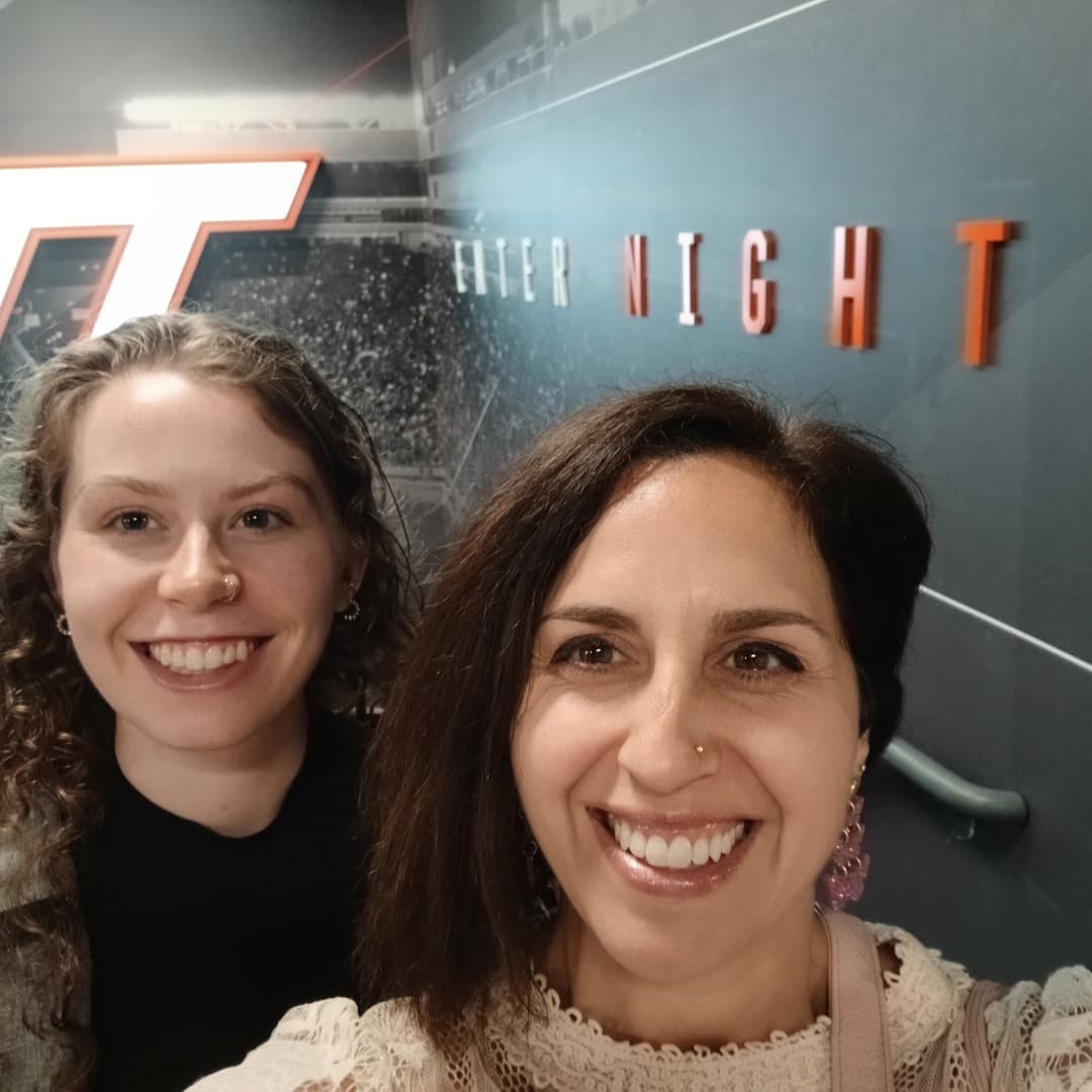 We're so proud of @maychman for passing her MA thesis proposal on predictors of performance and recovery in American football players! @hokiesfb @vthnfe #football #sportsscience 🏈🏈🏈