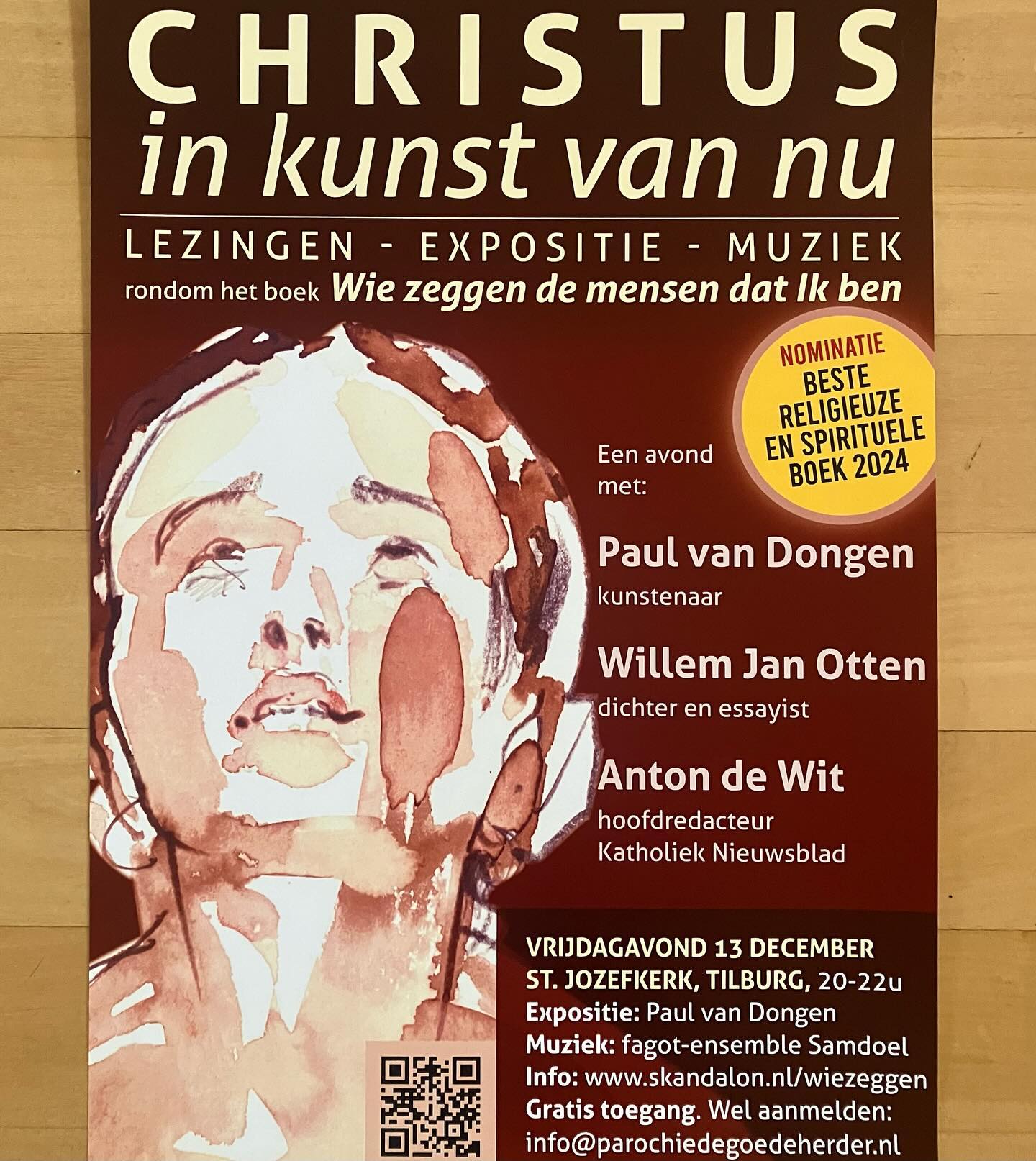 Welkom vrijdagavond 13 december in de Heuvelkerk voor een avond rondom het boek ‘Wie zeggen de mensen dat Ik ben’, genomineerd voor beste religieuze boek 2024 in België. De toegang is gratis, meld je wel aan: info@parochiedegoedeherder.nl