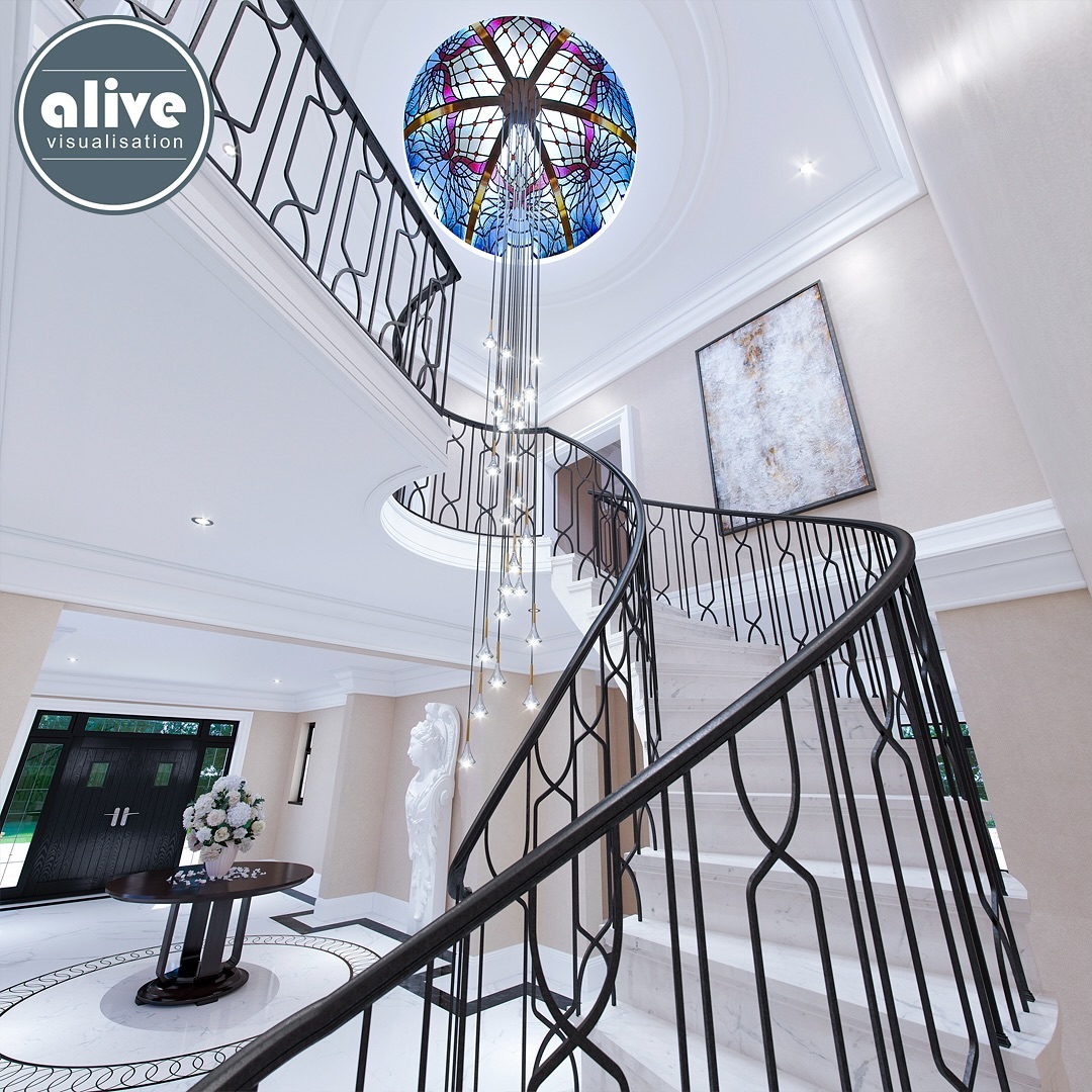 We have been lucky enough to work on an 11,000sqft home recently and this is one of the hallways. We love seeing houses come together, especially personal homes and can’t wait to see this one complete to walk round it for real. Walking round it in virtual reality is already wow, I’m not sure I’m ready for the real thing, it’s going to be mind blowing.
.
.
We are ALIVE VISUALISATION 3D Architectural CGI Studio - Servicing the North West, North Wales & Anglesey with high quality CGIs - www.AliveVisualisation.co.uk
.
.
#CGI #CGIs #3drenders #propertydevelopment #propertymarketing #3dvisualisation #alivevisualisation #propertydeveloper #propertybrochure #architecturalvisualisation #architecturalcgi #architect #architects #propertyforsale #Cheshire #property #architects #newhomes #Chester #planningpermission #StHelens #propertyforsale #Liverpool #NorthWales #NorthWest #IsleOfAnglesey #alivevisualisation
www.AliveVisualisation.co.uk