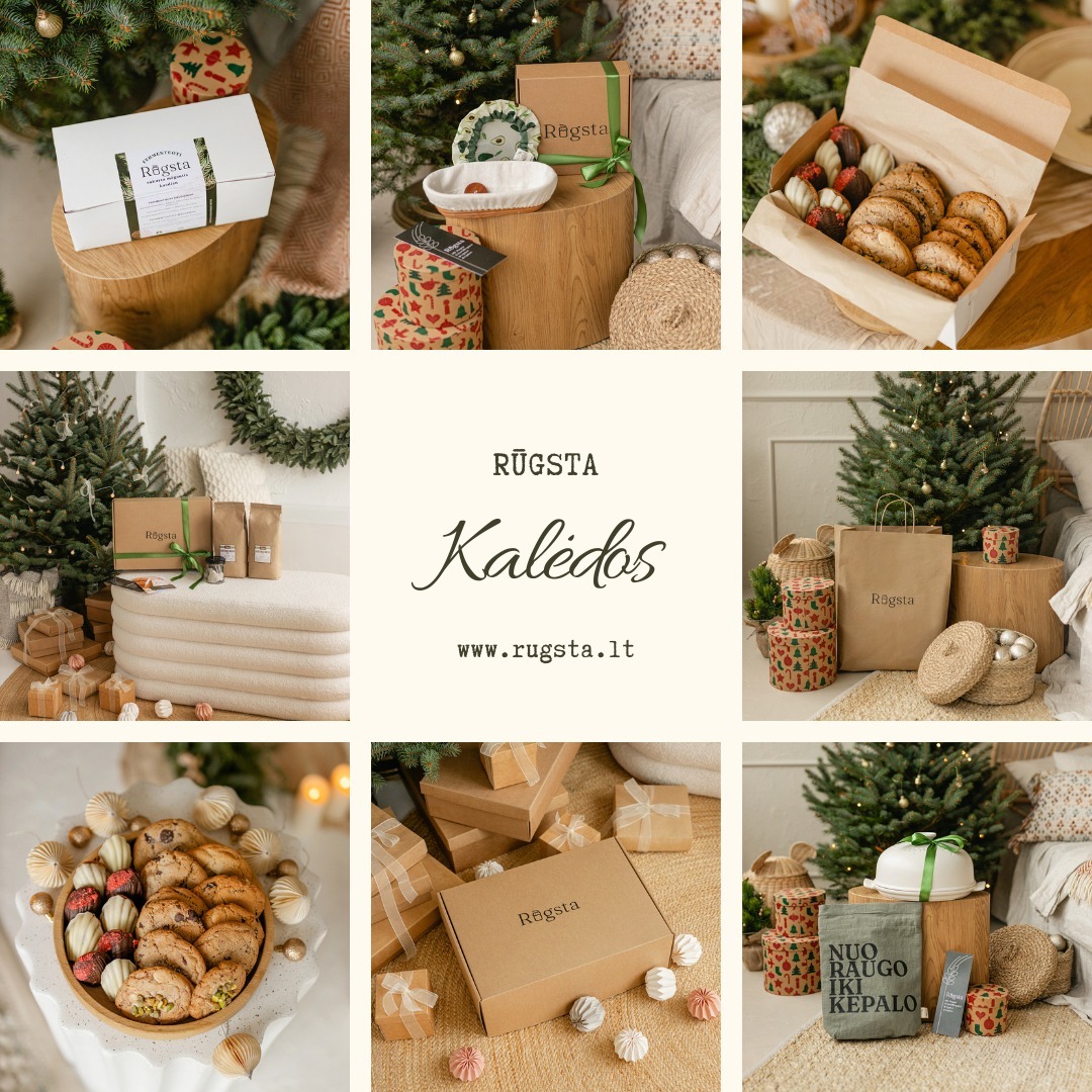 🎄Pasitik Kalėdas su Rūgsta!🎄
Jau rytoj įžengsime į kalendorinę žiemą ir vienos gražiausių metų šventės laukimas įsižiebs dar smarkiau✨
Turime tau paruošę labai jaukių ir skanių šventinių pasiūlymų, apie kuriuos dar kartą norime priminti ⤵
❄ Fermentuotų sausainių ir madlenų rinkinys (18 vnt.) - kad šventinis stalas taptų išskirtinis!
Rinkinį sudaro:
Fermentuoti🍪su šokoladu ir Maldon druska;
Fermentuoti🍪su baltu šokoladu, liofilizuotomis avietėmis ir pistacijomis;
Fermentuoti🍪su spanguolėmis ir juodojo šokolado glajumi.
Fermentuotos madlenos:
🍋citrininės su aguonomis ir baltojo šokolado glajumi;
🍫klasikinės su juodojo šokolado glajumi ir šaltyje džiovintomis braškėmis.
❄ Fermentuotų sausainių rinkinys (8 vnt.) - puikiai tiks į svečius ar skaniai dovanai 🎁
Rinkinį sudaro:
Fermentuoti🍪su šokoladu ir Maldon druska;
Fermentuoti🍪su baltu šokoladu, liofilizuotomis avietėmis ir pistacijomis;
Fermentuoti🍪su spanguolėmis ir juodojo šokolado glajumi.
❄ Kalėdinis Rūgsta rinkinys Nr. 1 - tavo naminės duonos kelionės pradžiai. Raugo auginimo rinkinys bei vieni geriausių, mūsų draugų „Zelbukio“ ūkio, miltai 🧡
❄ Kalėdinis Rūgsta rinkinys Nr. 2 - duonos kildinimo krepšelis, duonos tešlos peiliukas bei universali vaško drobelė.
❄ Kalėdinis Rūgsta rinkinys Nr. 3 - elegancija užburiantis Emile Henry kepimo indas bei mūsų pačių kurtas duonos maišas 😊
❄ Ir žinoma, kaip be mūsų Duonos prenumeratos! Ji taip pat puikuojasi specialių pasiūlymų sąrašę 🎉
Pasinerk ir atrask dar neragautus natūralaus raugo kepinių skonius arba nustebink artimą, dovanodamas staigmeną ne tik per šventes, bet ir joms pasibaigus 🥰
Pasiūlymų ieškok www.rugsta.lt
#sourdough #chocolate #chocolatechipcookies #dovanos #fermentation #fermented #madeleine #xmaspresent #xmas