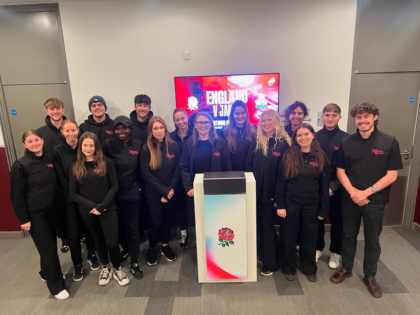 🏴🏉 Autumn Internationals 🏉🏴
4 amazing weeks completed at the Allianz Stadium with the best squad!
With Xenia Managers, Supervisors & Box Staff looking after 3 box levels and Xenia Chefs looking after 8 kitchens it was a very successful month all round!
Thank you to the whole team at the Allianz Stadium for giving us this opportunity! We’ve had a blast!