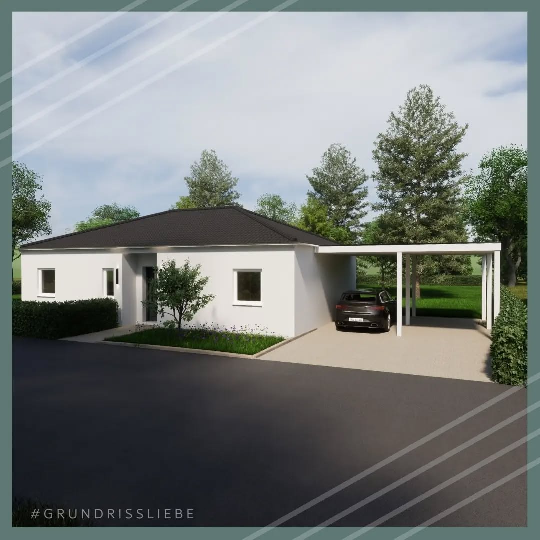 Ein Traumhaus muss nicht riesig sein - natürlich geht es immer mit mehr Fensterfronten, mehr Wohnfläche, höheren Decken uvm.
Aber auch im Kleinen kann man den Traum eines eigenen Hauses für sich erfüllen, ein schöner, offener Wohn-Ess-Küchenbereich mit Blick direkt in den großen Garten, kurze Wege vom Eingang in die Küche und sogar 2 flexible zusätzliche Zimmer - manchmal reicht auch das, um den eigenen Traum zu erfüllen 😄
Wäre ein kleines Haus auch etwas für euch?
#grundrissliebe #FertighausWeiss #Hausbau #Taumhaus #Haustraum #Dream #Bungalow #Kleinaberfein #Grundriss #Carport #Terrasse #Garten #Herbst #Holzhaus #Nachhaltig #Neubau #Newhome