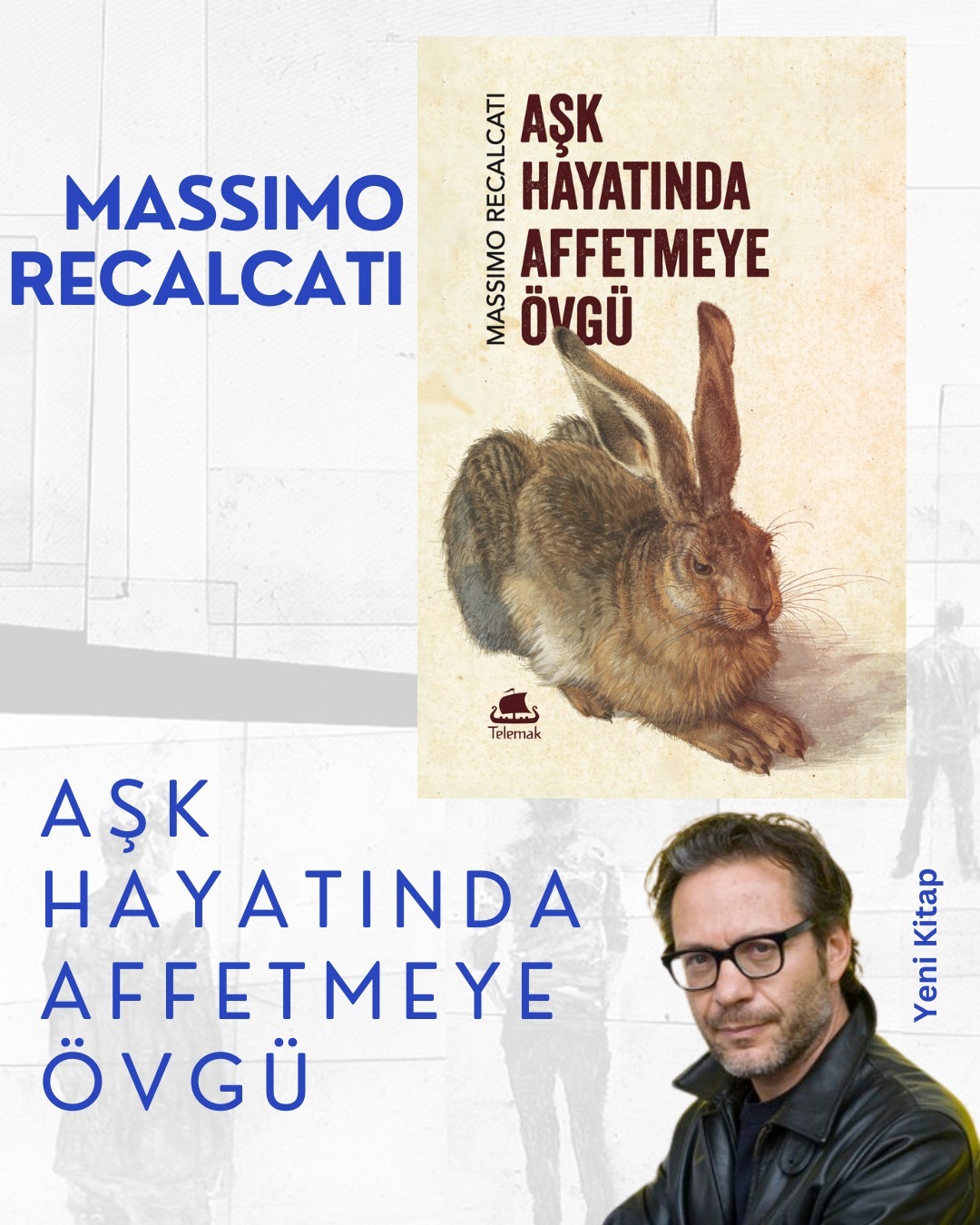 YENİ KİTAP #39
AŞK HAYATINDA AFFETMEYE ÖVGÜ
Massimo Recalcati
Telemak okurlarının Sonsuz Öpüşme: Aşk Üzerine Kısa Dersler'iyle tanıştığı Massimo Recalcati aşk hayatının en çetrefil meselesi "af" üzerine eğildiği bu kitabında ayrılıkların aleladeleştiği, romantik ilişkilerin çabucak sıkıcılaştığı, aşkın giderek narsizmin oyuncağı haline geldiği bir dünyaya itiraz ediyor. Aşkın risklerden arındırılmış, sorumluluk almaktan korkan, hazza indirgenmiş, soytarılaştırılmış kapitalist yorumunu reddeden Recalcati, aşkı yeniden düşünmek için aşkın en kırılganlaştığı âna dönüyor: ihanet ve “affetme” sorunsalına.
inceleme satın almak için link bio'da
Ekim 2024, 132 sf., 12.5x19.5
İtalyancadan çeviren: Bilge Özsoy
Kapak & Dizgi: Fatih Mutlu
Telemak 39, Psikoloji 3
978-625-94124-8-1