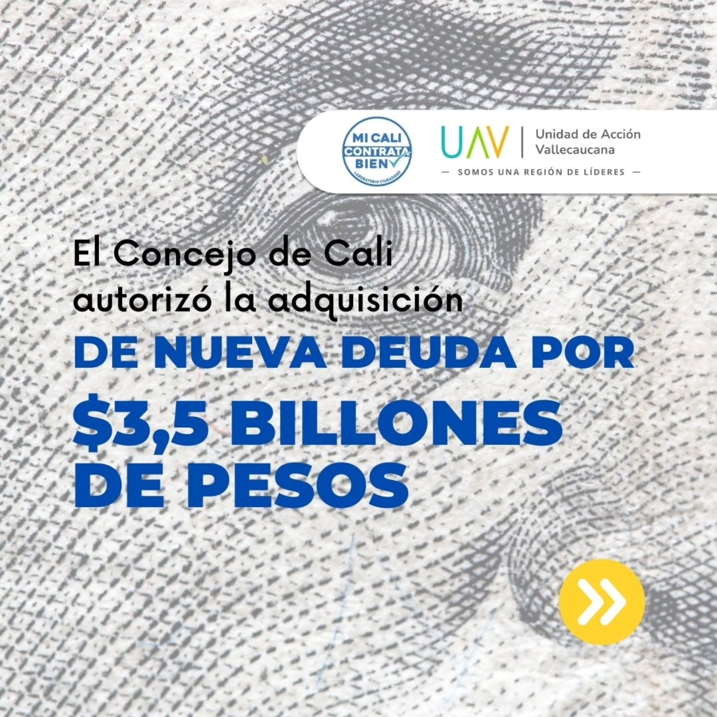 📢 Aprobada autorización a nueva deuda para la @alcaldiadecali por hasta $3.5 billones.
📍Aquí te contamos más información sobre la autorización que dio el @concejocali y cuáles recomendaciones de las que presentamos fueron incluidas.
#FinanzasPúblicas #Transparencia #Empréstito