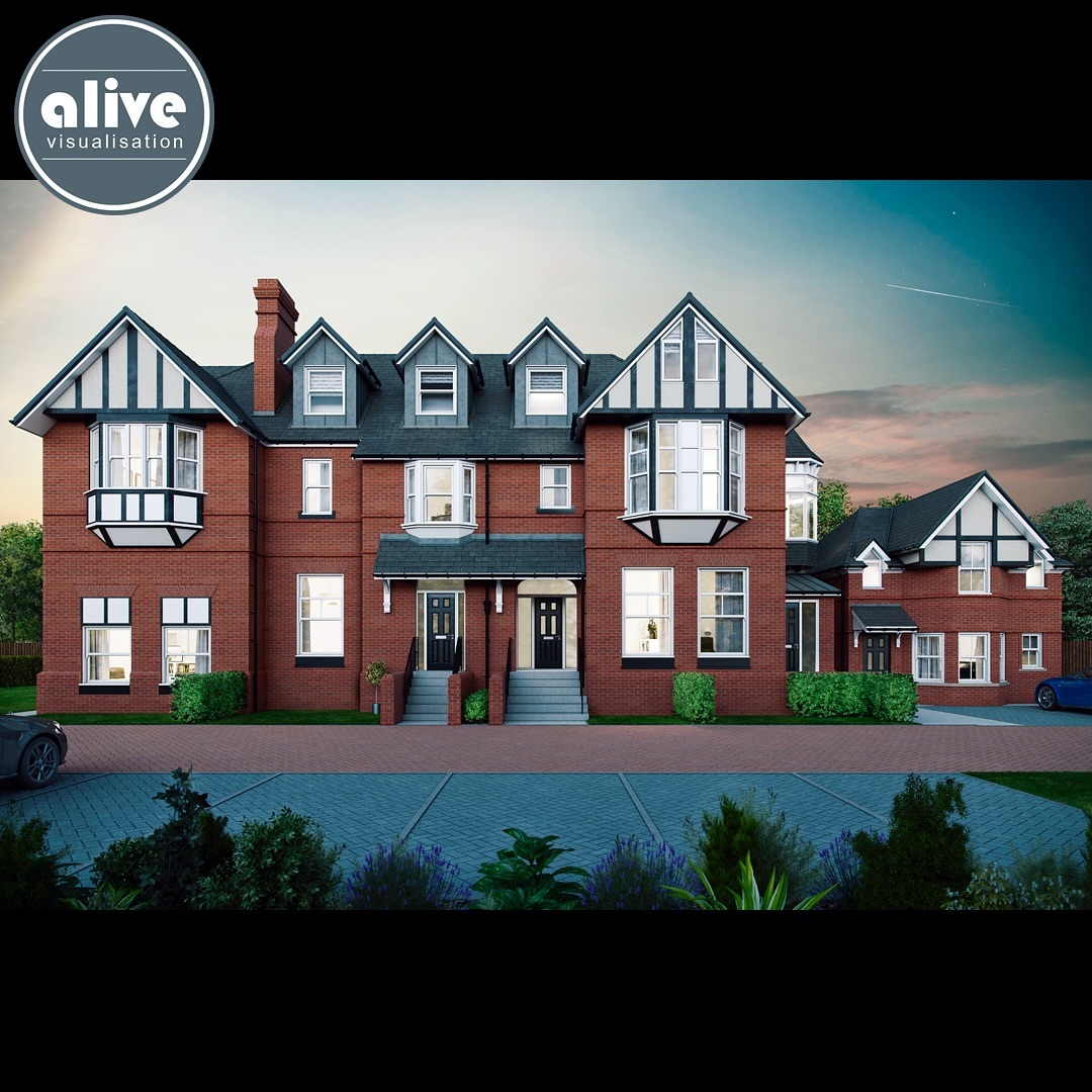 Apartment CGIs. This project required only exterior CGIs from the client, a couple of day time CGIs and I suggested a dusk shot, which I think works well, something a little different.
.
.
We are ALIVE VISUALISATION 3D Architectural CGI Studio - Servicing the North West, North Wales & Anglesey with high quality CGIs - www.AliveVisualisation.co.uk
.
.
#CGI #CGIs #3drenders #propertydevelopment #propertymarketing #3dvisualisation #alivevisualisation #propertydeveloper #propertybrochure #architecturalvisualisation #architecturalcgi #architect #architects #propertyforsale #Cheshire #property #architects #newhomes #Chester #planningpermission #StHelens #propertyforsale #Liverpool #NorthWales #NorthWest #IsleOfAnglesey #alivevisualisation
www.AliveVisualisation.co.uk
