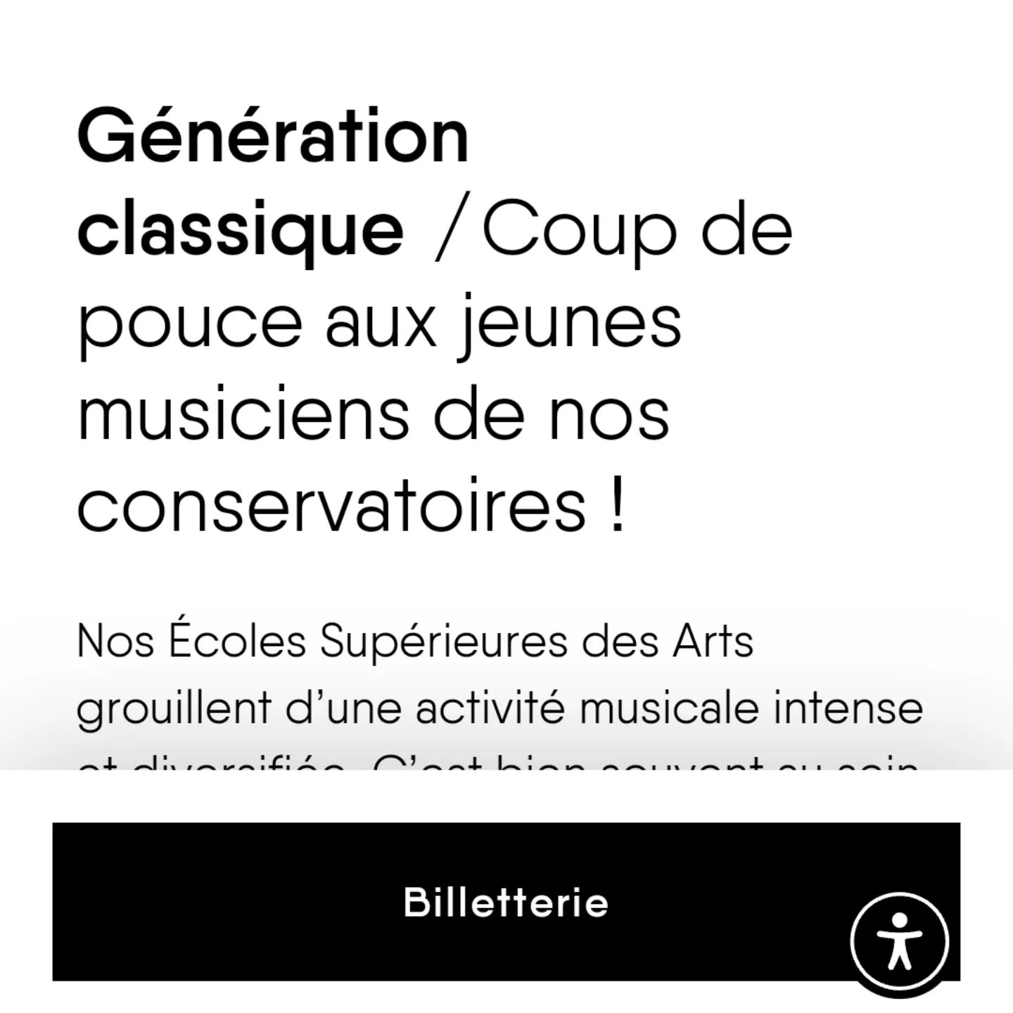 C'est DEMAIN ! :))
(Il y a une billetterie mais c'est gratuit ! 😉)
On a hâte et honorée.e.s de représenter le Conservatoire royal de Mons @artsaucarre au Palais des Beaux Arts de Charleroi demain pour le Concours Génération Classsique pour le Festival de Wallonie !
Venez nombreux.ses 💙
Les 4 sens
#music
#acapella #chambermusicfestival #chant #chor #voix #joie #ensemble #Concours #Festival