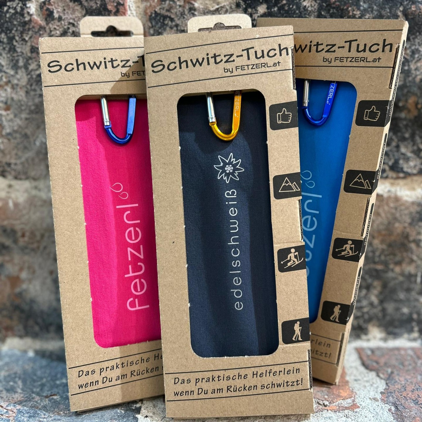 DAS ORGINAL FETZERL
ORIGINAL FETZERL 💯
Dein praktisches Helferlein,
wenn du am Rücken schwitzt.
✔️ auf Kundenwunsch neu bei uns im Shop in Gries
✔️ in vielen tollen Farben erhältlich
✔️ handmade in Österreich
#sport #winter #hiking #technology #fit #functinal #mountain #ski #skitouring #kühtai #visittirol