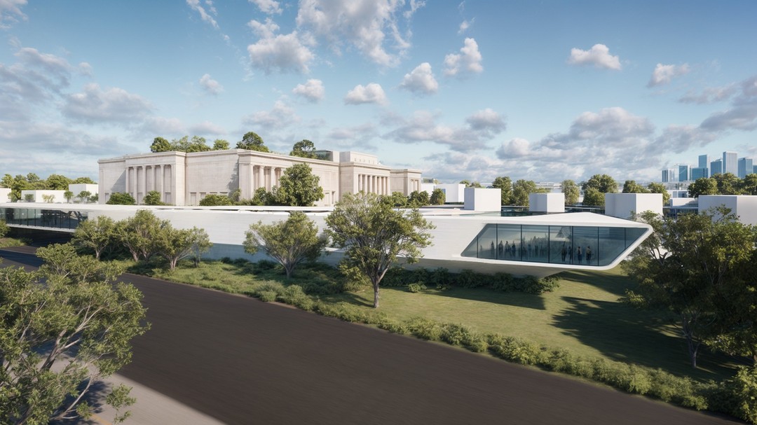 Our proposal for the Extension of the Nelson Atkins Museum Competition in Kansas City, USA
Transforming the Nelson-Atkins Museum into a dynamic hub for art, nature, and community. This expansion blends historic and modern design - seamlessly connecting galleries, landscapes, and visitors.
#design #architecture #art #museum #competition #nelsonatkins #nelsonatkinsmuseum
#kansas #kansascity