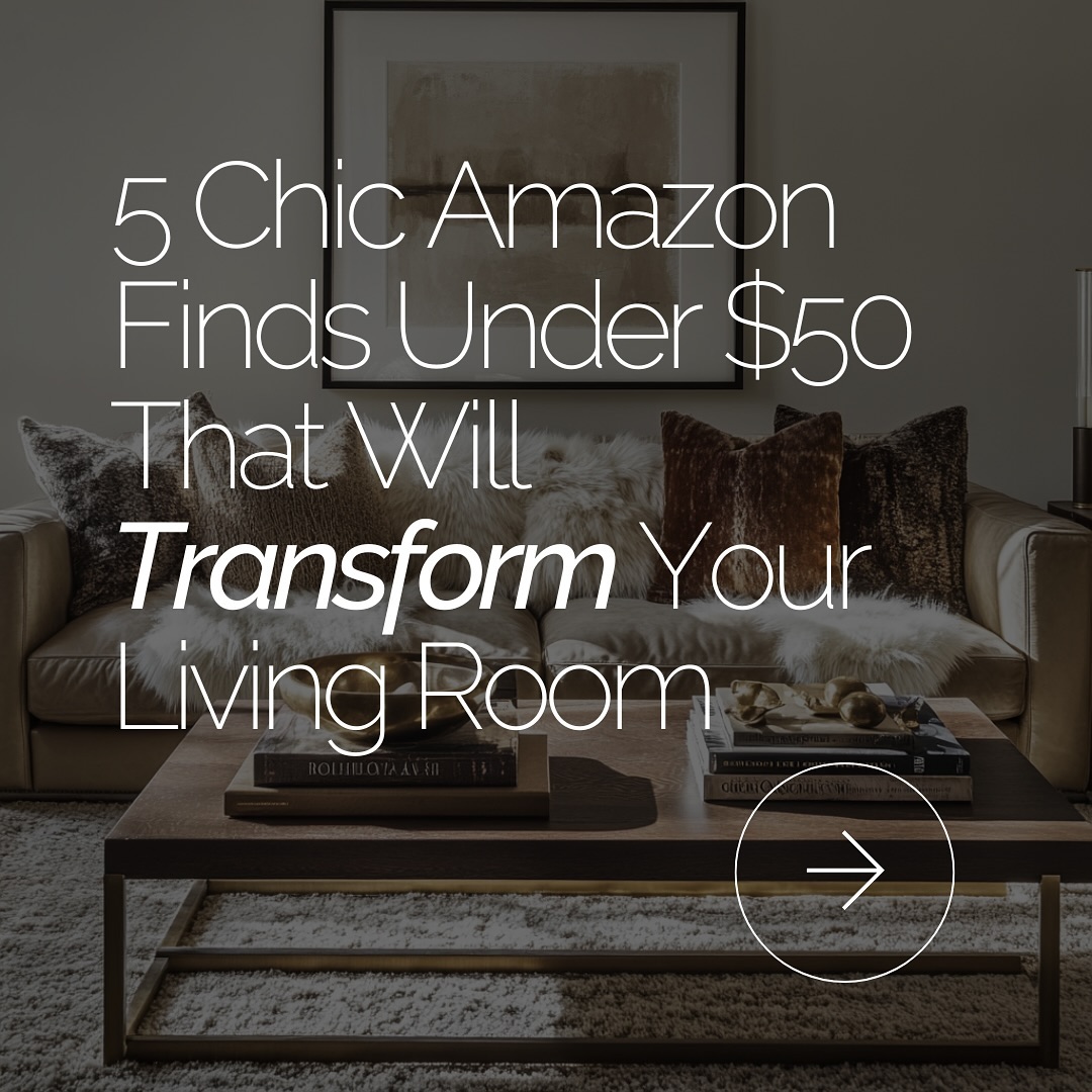 Who says chic has to be pricey? Swipe for affordable finds that’ll upgrade your space!
Comment “CHIC” below to receive a DM with the links to shop this post ⬇️
https://tr.ee/zpp5lp
1- Grey Glass Vase $22.99
2- Decorative Velvet Pillow Covers (set of 2) $12.99
3- Shagreen Accent Tray $34.99
4- Faux Fur Throw Blanket $39.99
5- Tabletop LED Lamp $39.99
#founditonamazon #amazonhome #amazonhomefinds #amazonmusthaves #interiordesign #interiordesigner #residentialinteriordesign #chicdesign #EDesignServices #VirtualInteriorDesign #BoldInteriors #UrbanHomeStyle
#RenterFriendlyDesign #SmallSpaceStyling #CityLivingStyle #DIYHomeDecor
#StylishOnABudget #AffordableInteriors