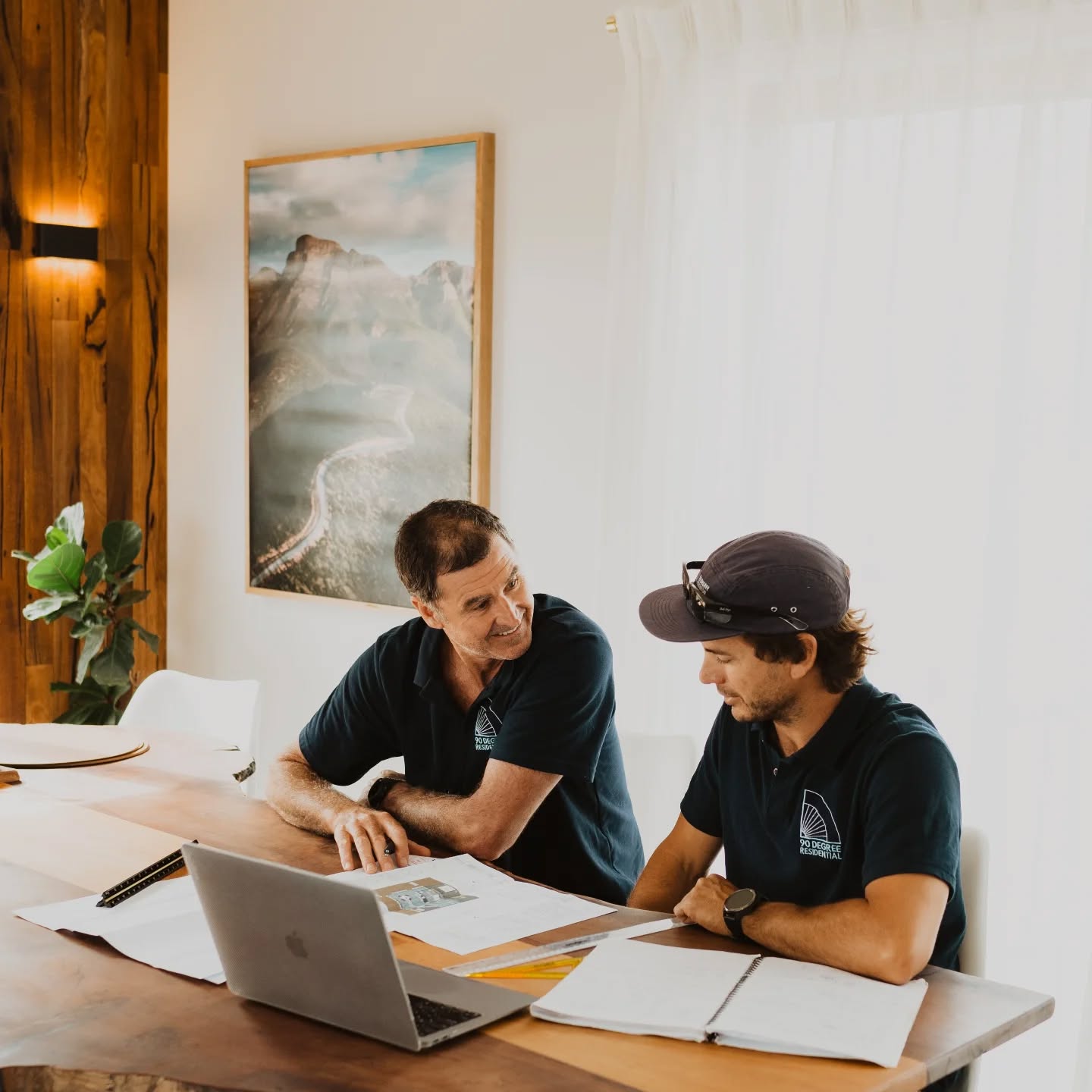 Turning visions into reality! 🏡✨ At 90 Degree Residential, collaboration is at the heart of every project. Here, our owner and designer dive into the details to ensure your dream home is built with precision and purpose. #90DegreeResidential #DreamHomeDesign #SustainableBuilding #DesignandBuild #PassiveHouseBuilder
📸 @parishawkenphoto