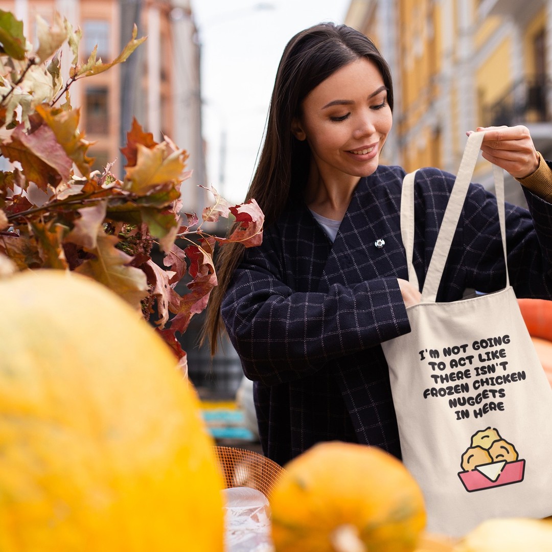 Find at designsbymeray.com ✨
#careergifts #personlisedofficegifts #giftsforpromotions #emotionalconnectiontocareer #gradutationgiftsforprofessionals #chickennuggettote #unhingedtote #funnyreusabletotebag