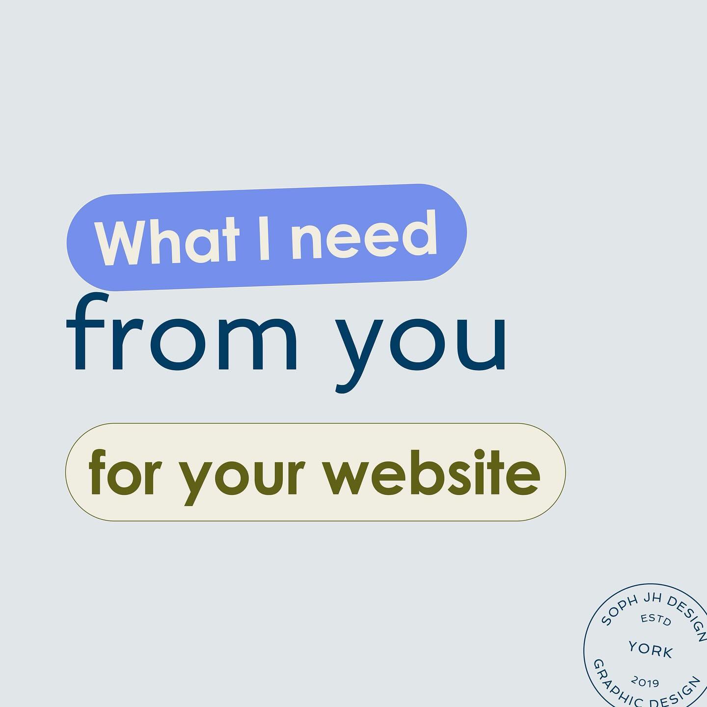 Here’s everything I’ll need from you in order to build the website of your dreams✨
BUT - don’t worry - your copy and images don’t necessarily need to be ready for your first draft, but it’s always good to have a vision🤩 in mind.
Take a look at my website to find out everything you’ll get from me➡️ www.sophjh.co.uk/website-design
#website #websitedesign #webdesign #webdesigner #websitedesigner #wixwebsite #shopifywebsite #squarespacewebsite #elementorwebsite #graphicdesigner #creativeva #vaservices #creativeagency #graphicdesignagency #creativestudio #york #yorkshire #contentcreator #branding #brandidentity #branddesigner