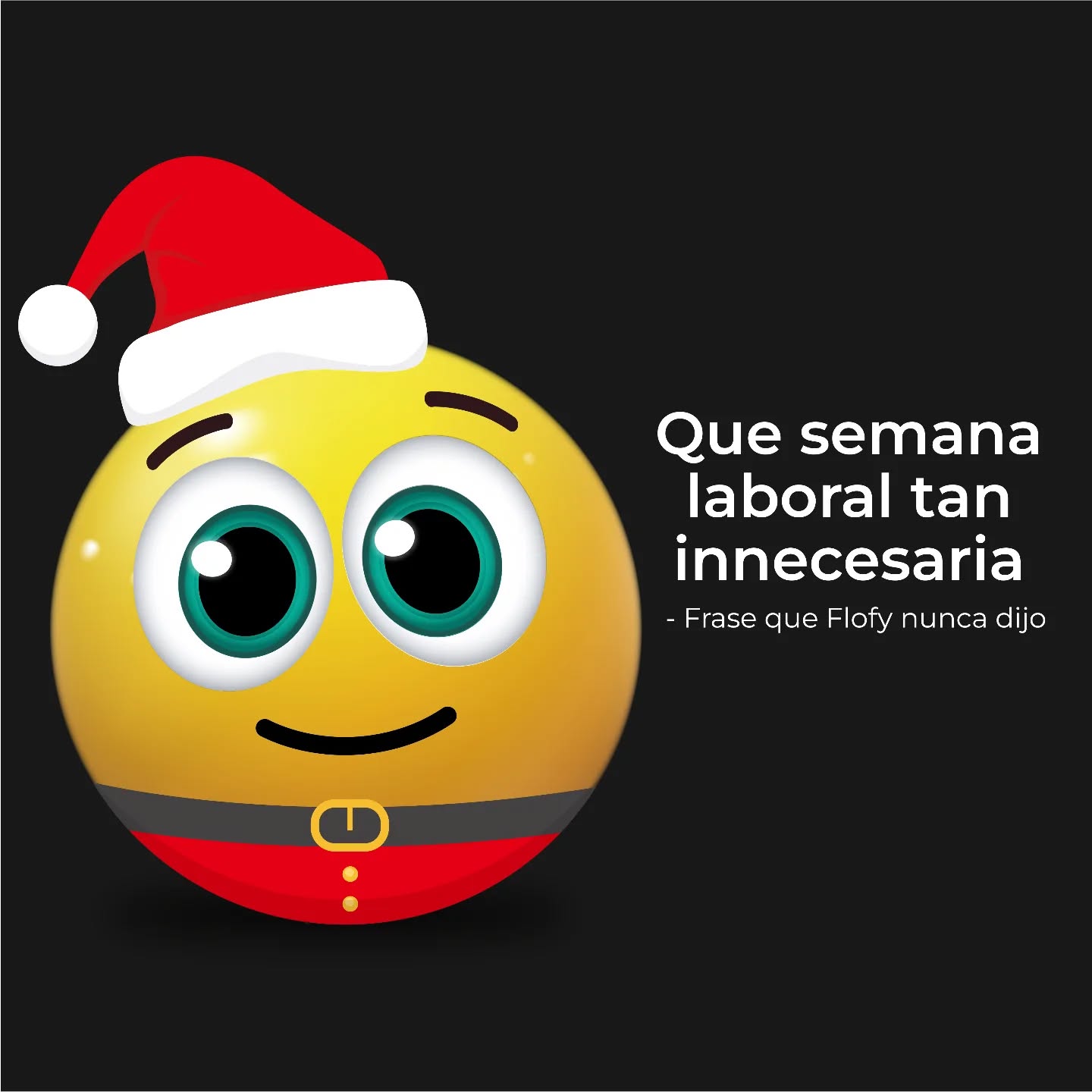 Ese limbo entre querer cerrar el año fuerte 💪 o aceptar que esta semana es innecesaria. 🫠🙇
.
.
.
.
#TeamFlofy #NavidadMood #flofySabe #navidad #festividades #motivationwednesday
