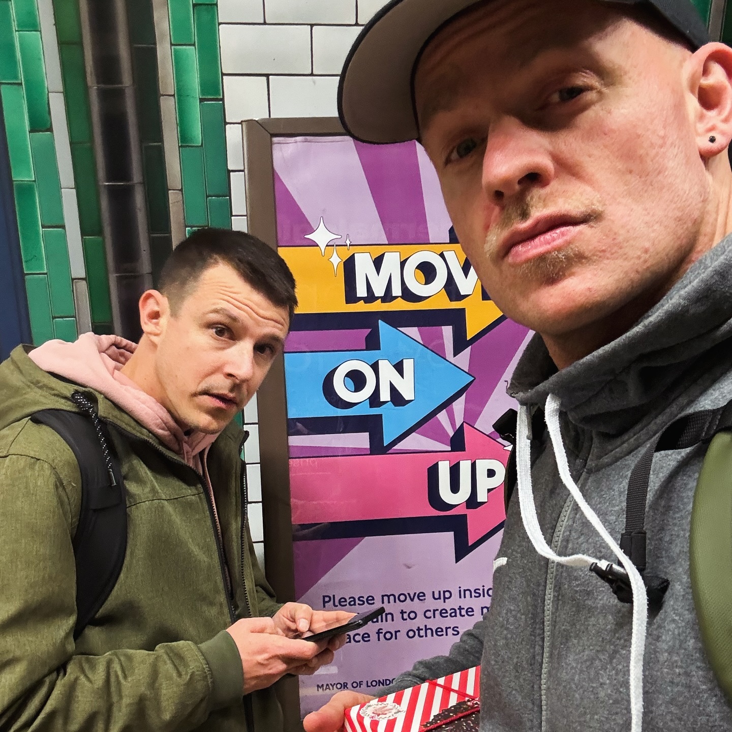 Memory lanes are found underground when in London. 🚇#UnfilteredMoments #LesBabounets #HeRefusedBeingTagged