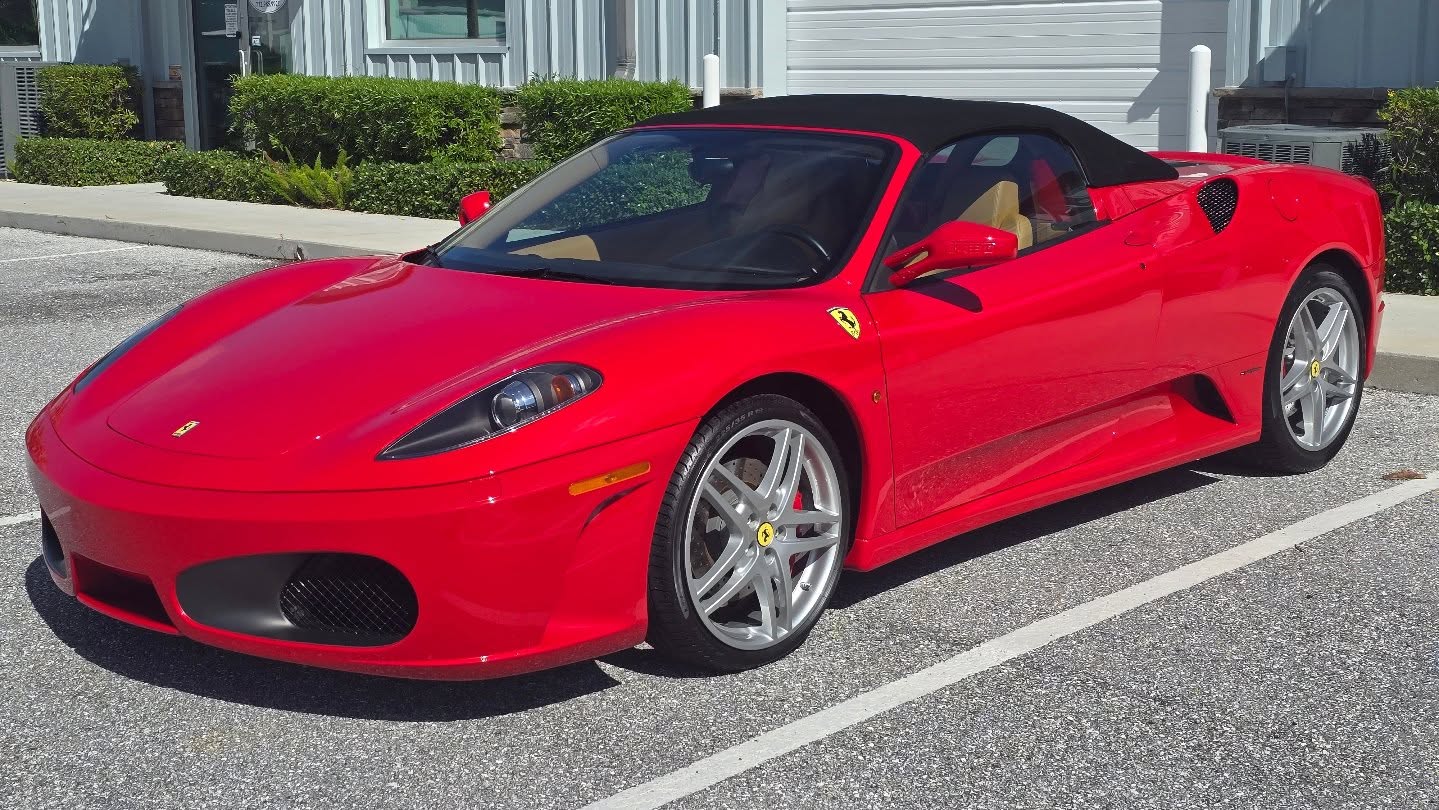 A lovely Ferrari F430 Spider with paint protection film from @suntekfilms
#ferrari #f430 #spider #f430spider #red #v8 #convertible #silverwheels #ppf #suntek #detailing #florida #zen #zenautoconcepts