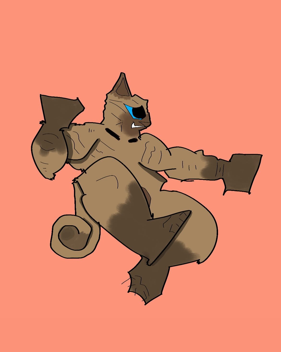 Artemister is the coolest Siamese boy in the crew! He’s fierce and incredibly loyal. Based off of my real life cat Mr. Artemis. He’s brash, at times acts before he thinks, runs into trouble, using his claws to get his way.
Play the game Meow Alpha for free in the Full Dino link in the bio!
#CatratéFighters #MeowAlpha