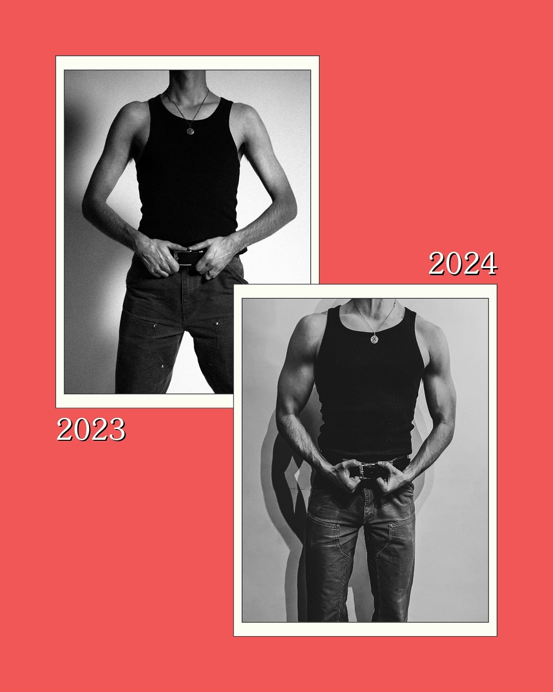 Check de metamorfose van @aldente.music 🤯
Op een jaar tijd kwam Steffen 12 kilo aan spiermassa bij! ✅ Door in een caloriesurplus te zitten, doordachte en consistente trainingen en bovenal een serieus pak doorzettingsvermogen heeft hij dit resultaat bereikt. 💪🏻
Keep it up en dringend tijd voor een nieuwe broek! 👏🏻
#beforeandafter #bodychange #musclebuilding #bulk #personaldevelopment #personaltrainer #coach