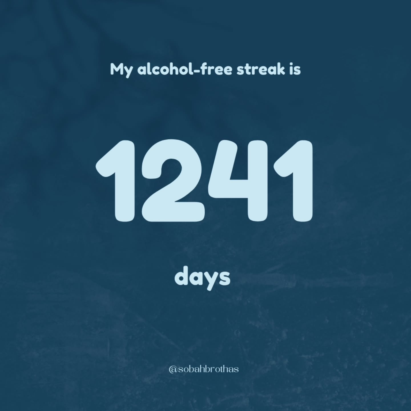 1,241 days alcohol-free. ๐
Itโs not just a numberโitโs a reminder of the clarity, strength, and purpose Iโve found since letting go of what wasnโt serving me.
I didnโt do this alone. Finding community and support changed everything for me. Itโs proof that you donโt have to hit rock bottom to decide alcohol doesnโt belong in your life anymore.
If youโve ever thought about making a change, let this be your sign. DM me or drop a ๐ฌโletโs talk about how you can start your journey too.
#AlcoholFree #SoberJourney #StrengthAndClarity #FindYourPurpose #SobahBrothas"