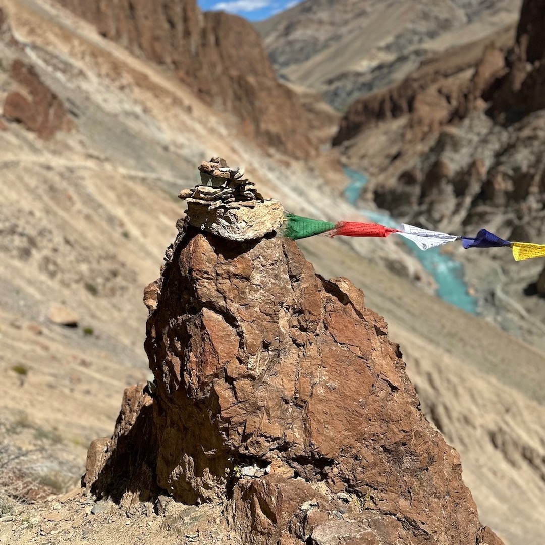 Trek to Phuktal Monastery in Zanskar. #travel #zanskarvalley #hiking #scenery #naturelovers #landscapephotography #phugtalmonastery #slowtravel