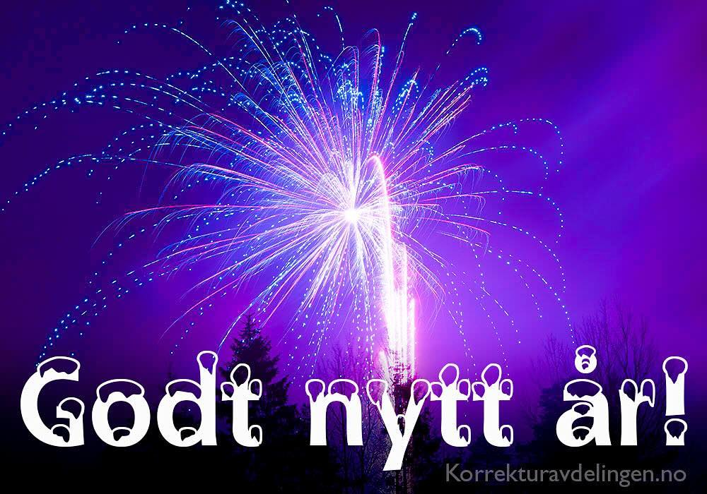 Godt nyttår ☺️🎇