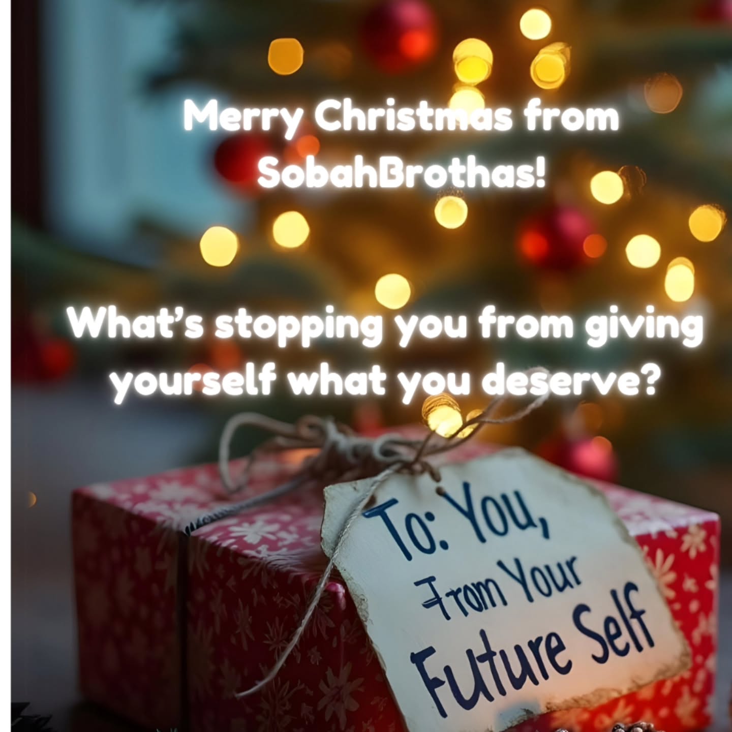 This Christmas, give yourself the greatest gift: a healthier, stronger you. ๐
Not drinking and making healthy changes are gifts that keep on givingโclarity, energy, and strength that last far beyond the holidays. Imagine starting the new year with a renewed sense of purpose and wellness.
Itโs never too late to unwrap the life you deserve. DM me or drop a ๐ if youโre ready to take the first step toward lasting change. Letโs make 2024 your strongest year yet!
#MerryChristmas #SobahBrothas #ChooseHealth #HolidayWellness #StrengthAndClarity #SoberLiving