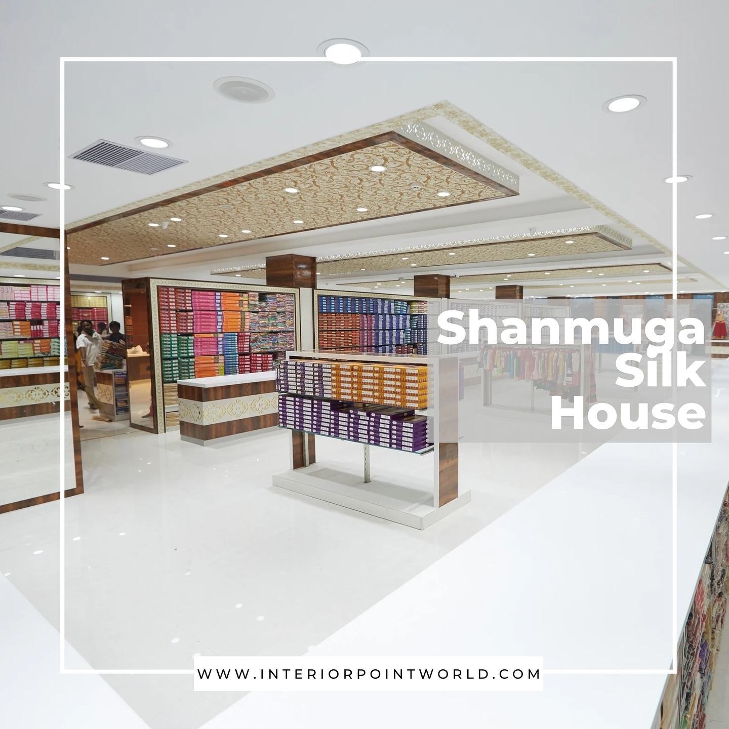 Shanmuga Silk House,
Experience the perfect blend of tradition and luxury in our beautifully crafted store. From the rich textures of our finest silks to the serene ambiance of our showroom, every corner of Shanmuga Silks is designed to make your shopping journey memorable.