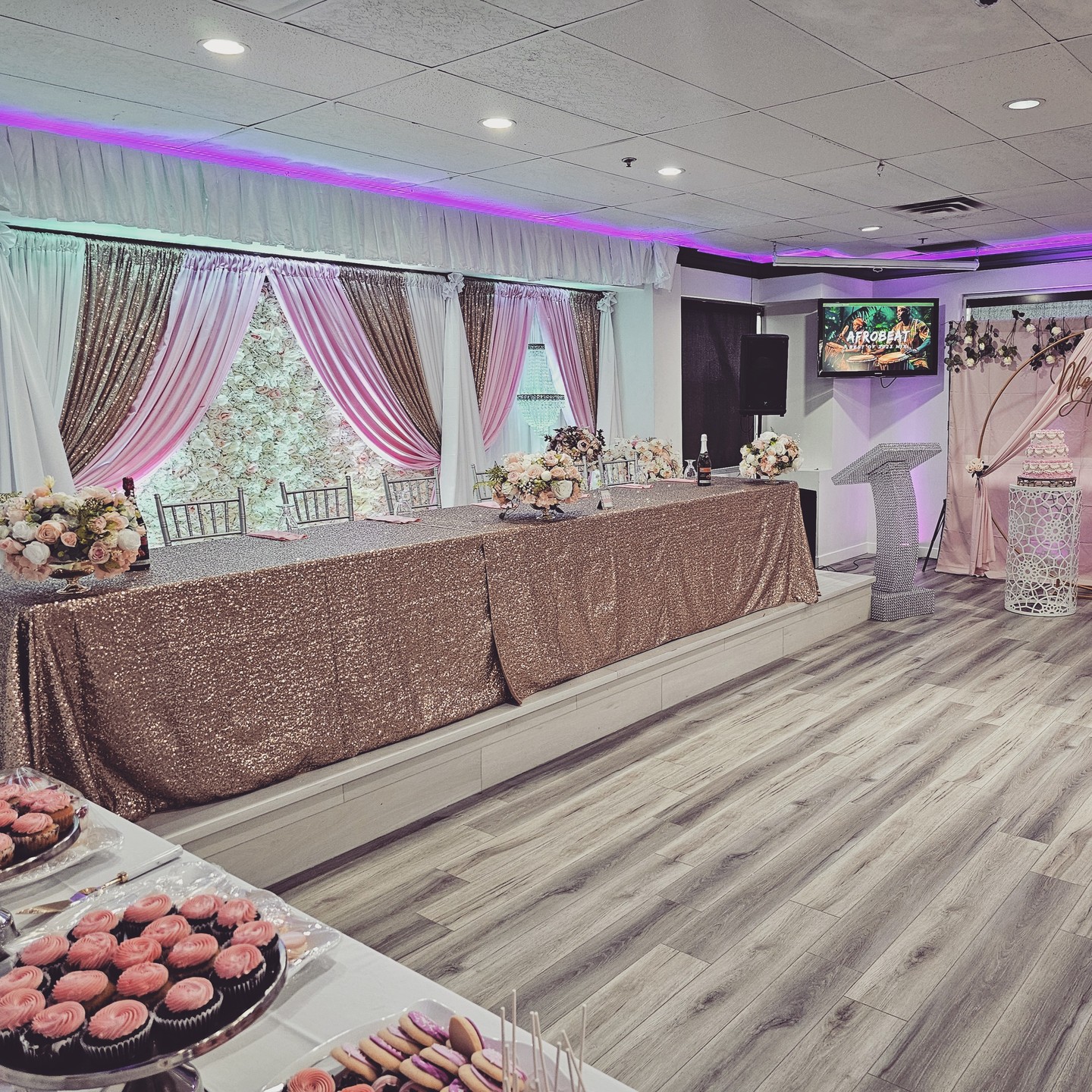 Looking for the perfect venue to host a memorable Quinceañera? 🎉
Our elegant banquet hall is the ideal space to mark this once-in-a-lifetime milestone. From stunning décor to delicious catering, we provide everything you need to make her 15th birthday celebration truly unforgettable.
✨ What we offer:
Spacious hall with customizable setup
Beautiful lighting to match your theme
Delicious menu options for every taste
Professional staff to handle every detail
Dance floor and sound system for all-night fun
Let us help you create cherished memories for your family and friends. 💕
Book now to secure your date! Contact us at 403-605-1904
Or 403-605-8703
#Quinceañera #BanquetHall #Celebration #Sweet15 #UnforgettableMoments #yyc #calgary #yycnow #events #yycliving #venues #decor #celebrate #jasminehallyyc #fusionbollywood #specialevents #teens #catering #sound