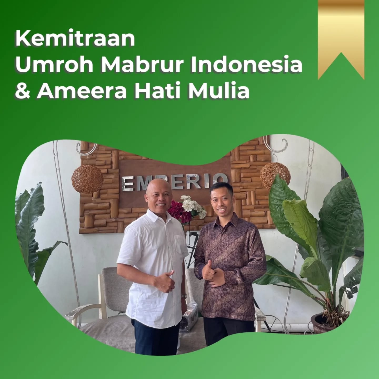 >>>
PT. Umroh Mabrur Indonesia berkerjasama dengan PT. Ameera Hati Mulia sebagai biro penyelenggara haji dan umroh berizin Kementrian Agama Indonesia
----------------------------------------------
PT. Umroh Mabrur Indonesia
Telpon / Whatsapp : 0859-35000-700
Operated by PT. Ameera Hati Mulia
SK Kemenag No.U.432 Tahun 2021
#umrohmabrur #umroh #umrohmurah #umrohhemat #umrohpromo #haji #hajikhusus #hajifuroda #makkah #madinah #jeddah #umrohbackpacker #umrohplus #hajiindonesia #umrohindonesia #semuabisaumroh #umrohramadhan