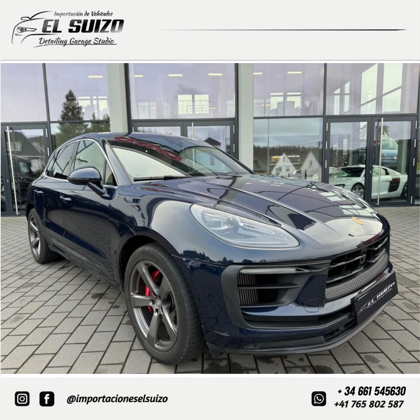 💥 PORSCHE MACAN S 💥
💶💶💶62.000 💶💶💶
‼️VEHÍCULO SOBRE ENCARGO ‼️
⚙️ Automático
🚀 381 CV
🧳 88.700 km
🎂➡️ 11/2021
⛽️ Gasolina
⚠️ Equipamiento ⚠️
🔵 Asientos piel
🔵 Faros led
🔵 Sensores luz y lluvia
🔵 libro de mantenimiento electrónico
🔵 Depósito ampliado 75 litros
🔵 Llantas 20
🔵 Cámara de marcha atrás
🔴 Vehículo en muy buenas condiciones con libro de mantenimiento y proveniente de concesionario oficial
🔴 El precio anunciado ya incluye los gastos y transporte a la península.
🔴 El anuncio no supone obligación alguna.