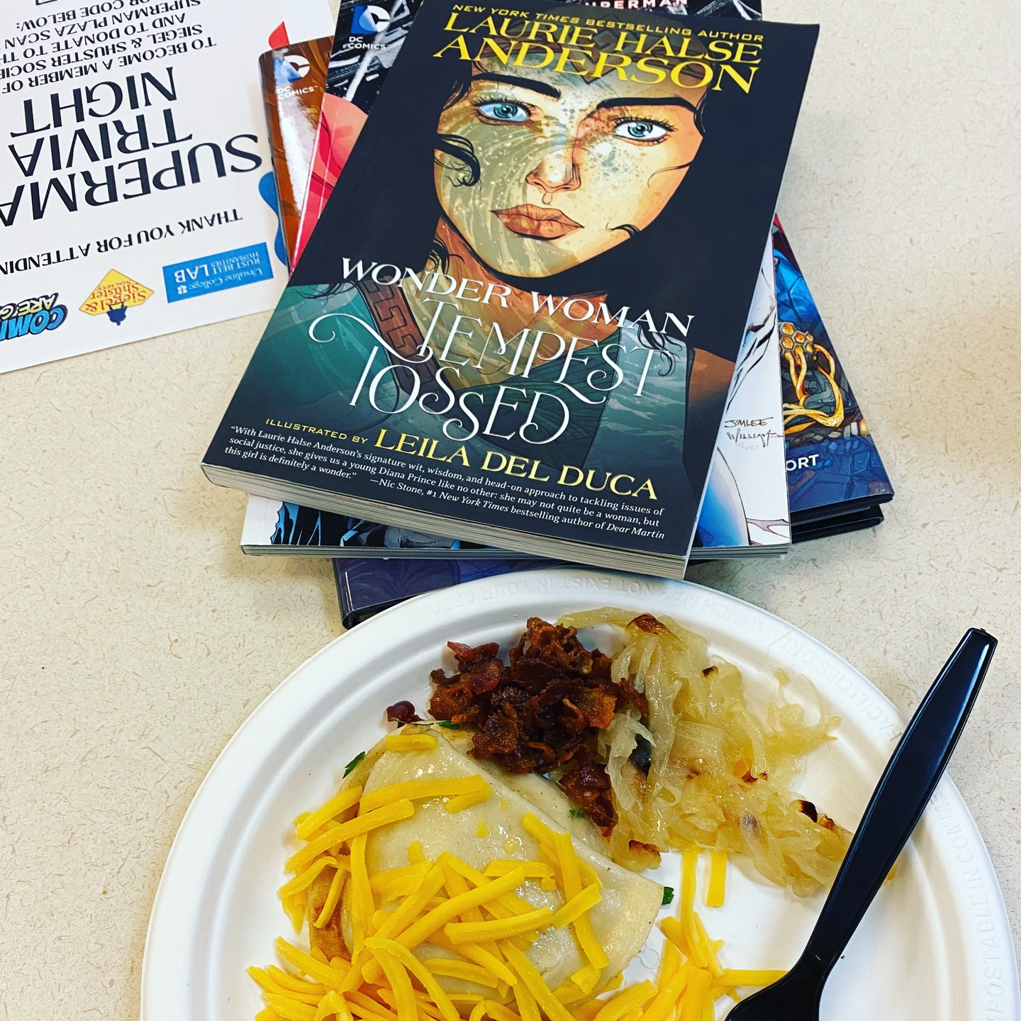 As 2024 comes to a close, #RustBeltLab takes a look back at our fall activities!
Part 3: We raised $1,000 for the @siegelandshustersociety to help bring Superman home to #Cleveland with our pierogi and trivia fundraiser on @ursulinecollege campus! All proceeds will go towards the creation of the Jerry Siegel and Joe Shuster Tribute Plaza in the heart of downtown Cleveland. Learn more about the project and get involved: https://www.supermanstatuecleveland.org