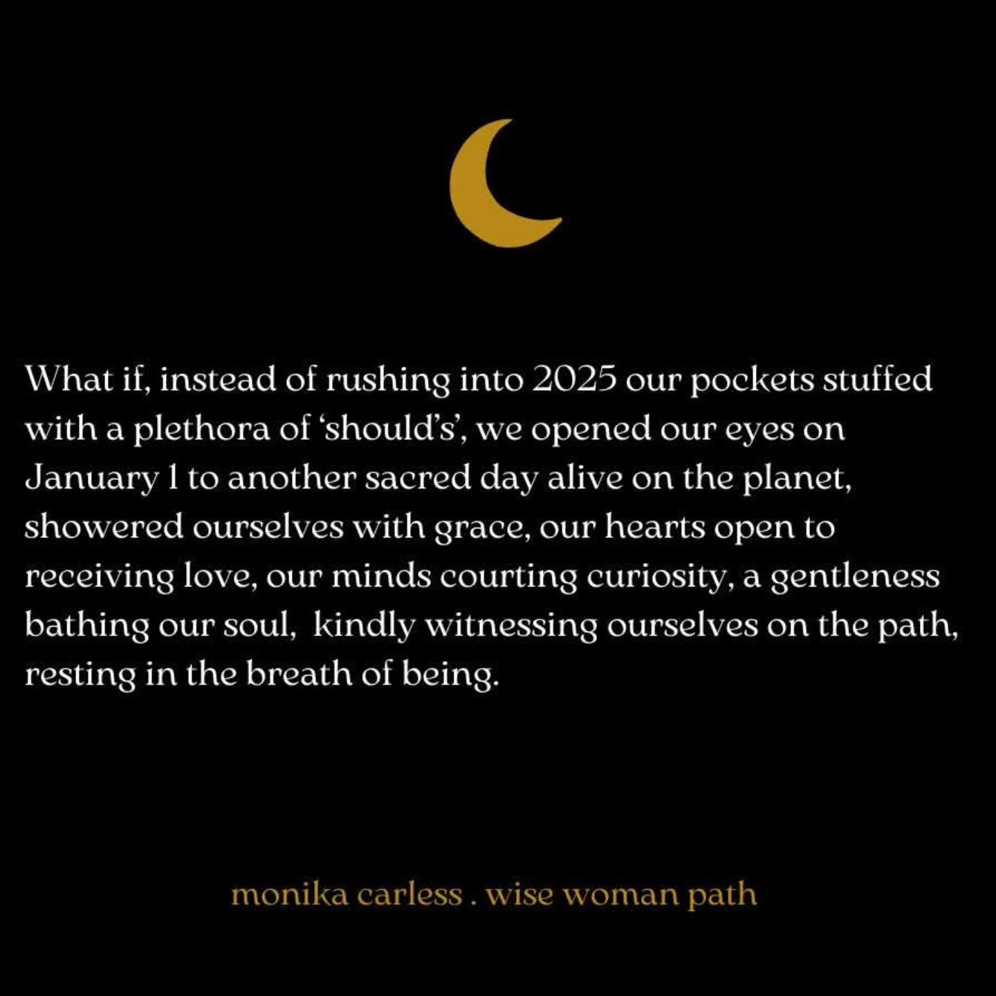 Don't spend your time today coming up with a list of all the things you need to change, to do, or goals you will stress yourself over if you don't meet. Go into the new year with a heart and spirit open to life and trusting that each step you take (whenever you take it) is when it should be.
Be safe if you are going out and gathering. We look forward to seeing you in 2025.
Happy New Year!
#2025 #NYE #Yoga #YogaJourney #selfcare #healthylifeyoga